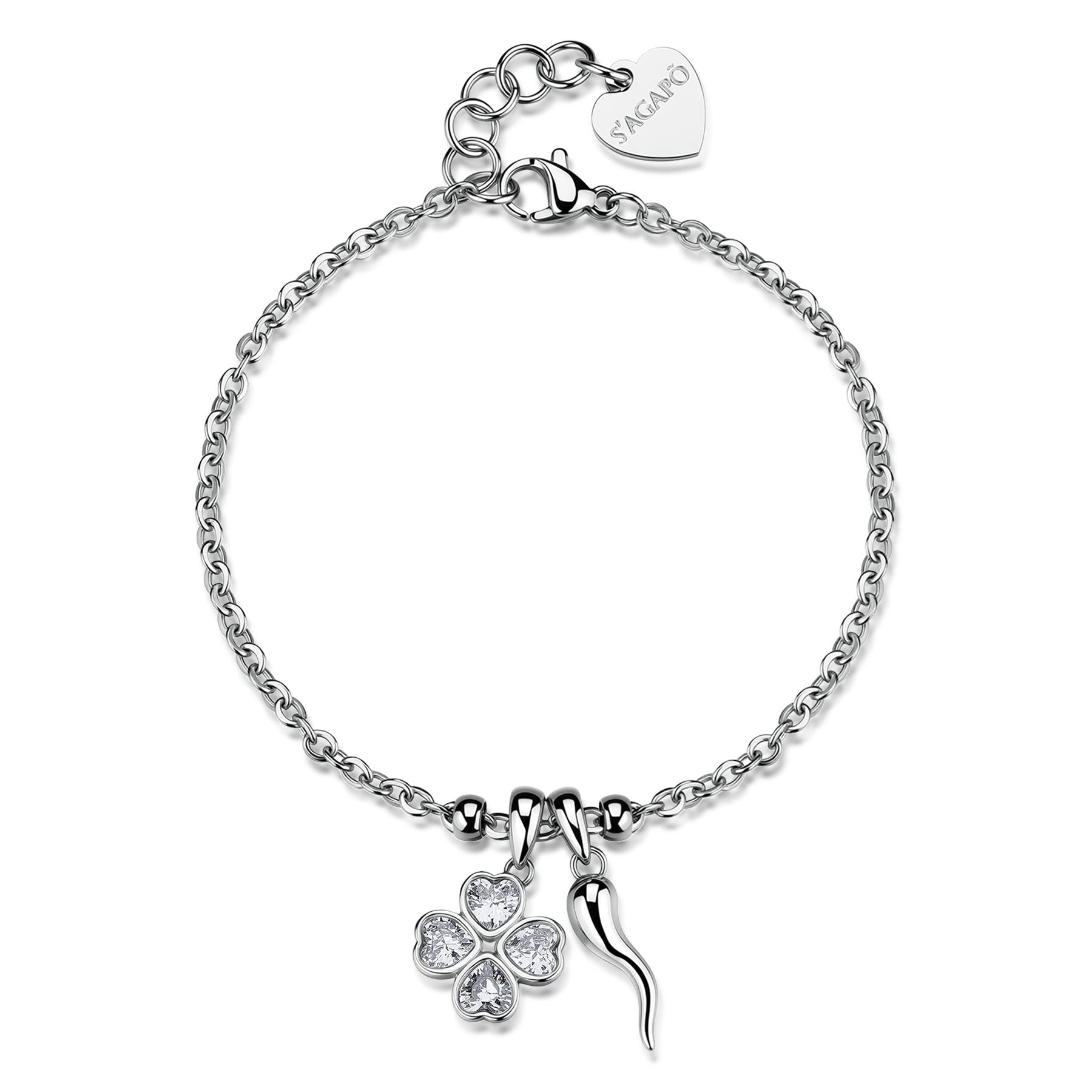 S'Agapõ Bracciale FEELINGS - FEELINGS - Acciaio