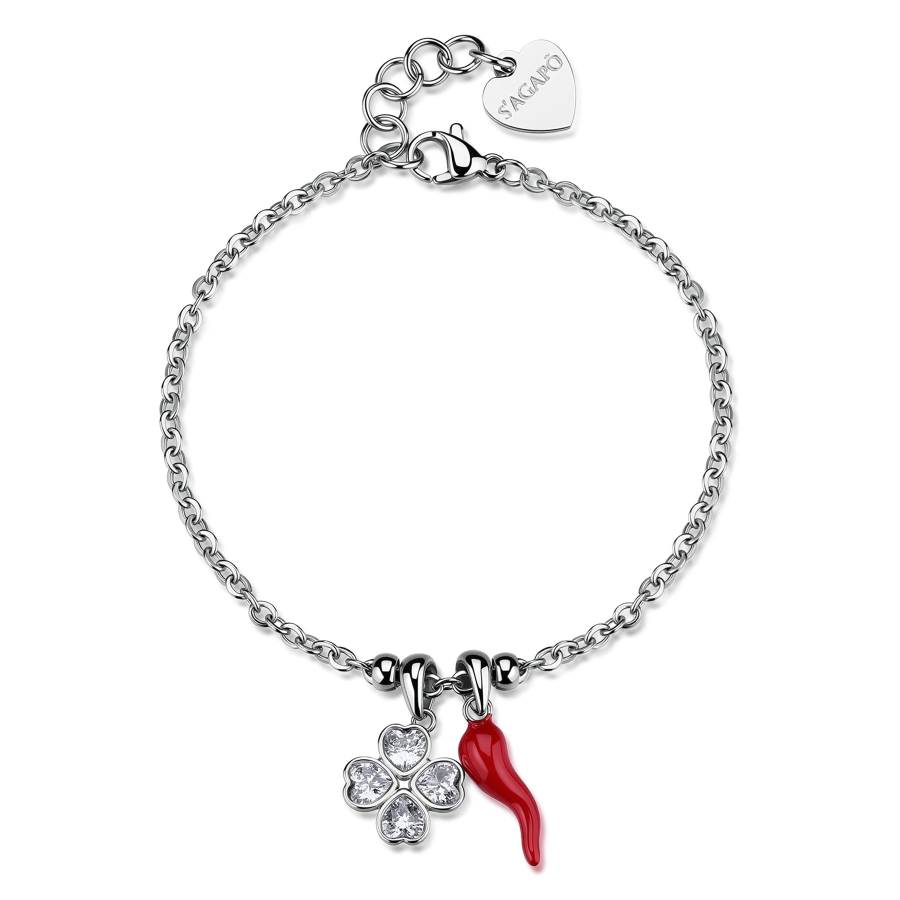 S'Agapõ Bracciale FEELINGS - FEELINGS - Acciaio