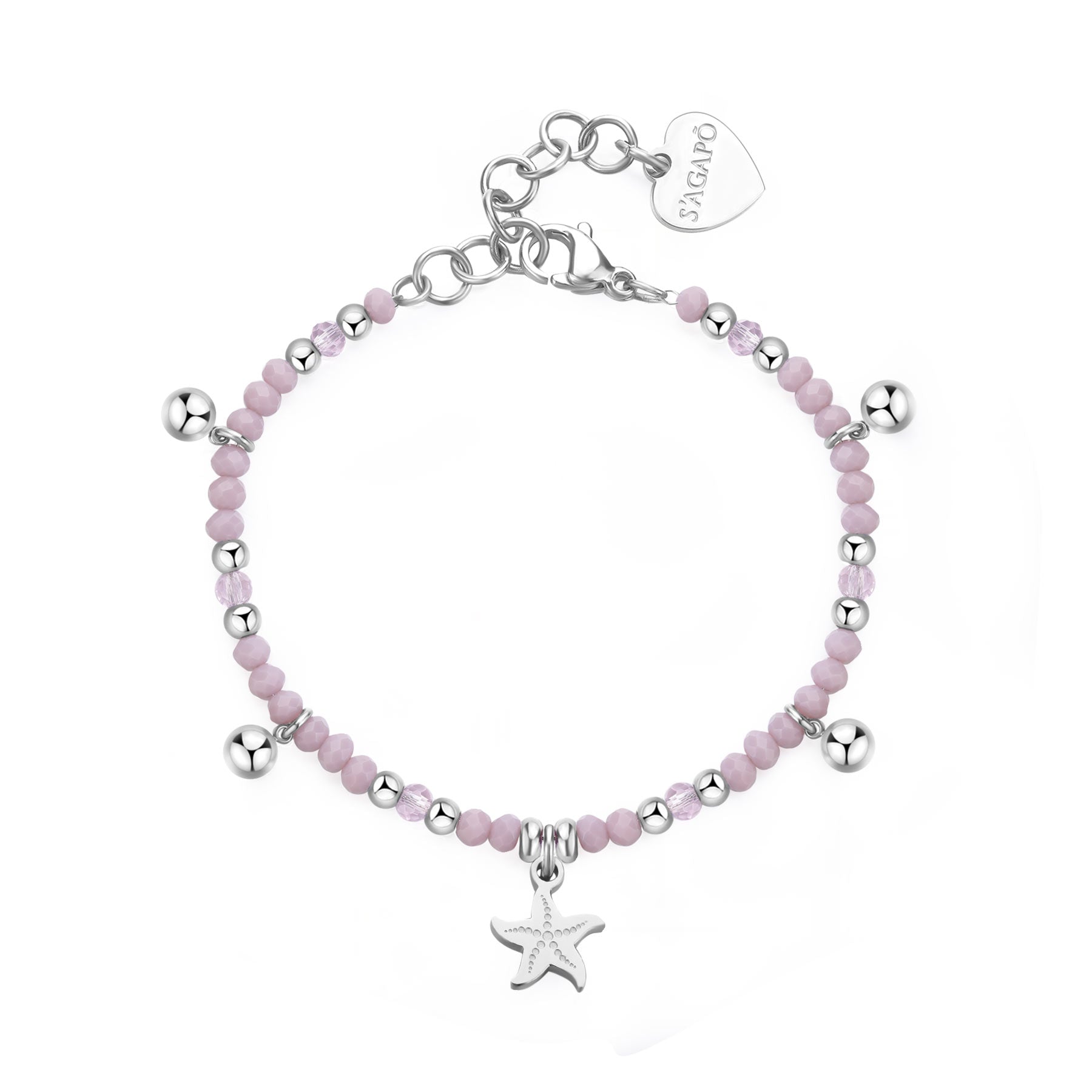 S'Agapõ Bracciale GLINT - GLINT - Acciaio