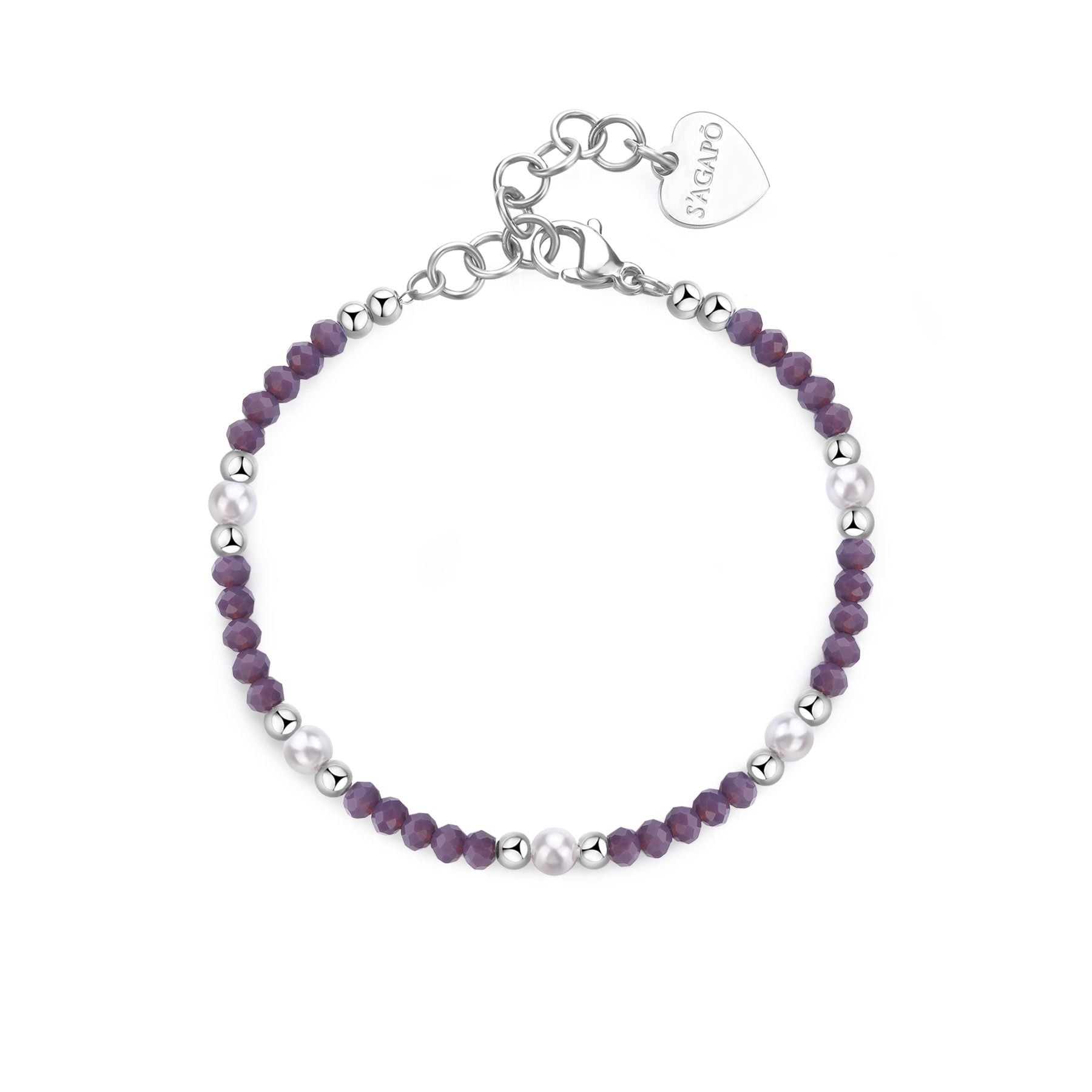 S'Agapõ Bracciale GLINT - GLINT - Acciaio