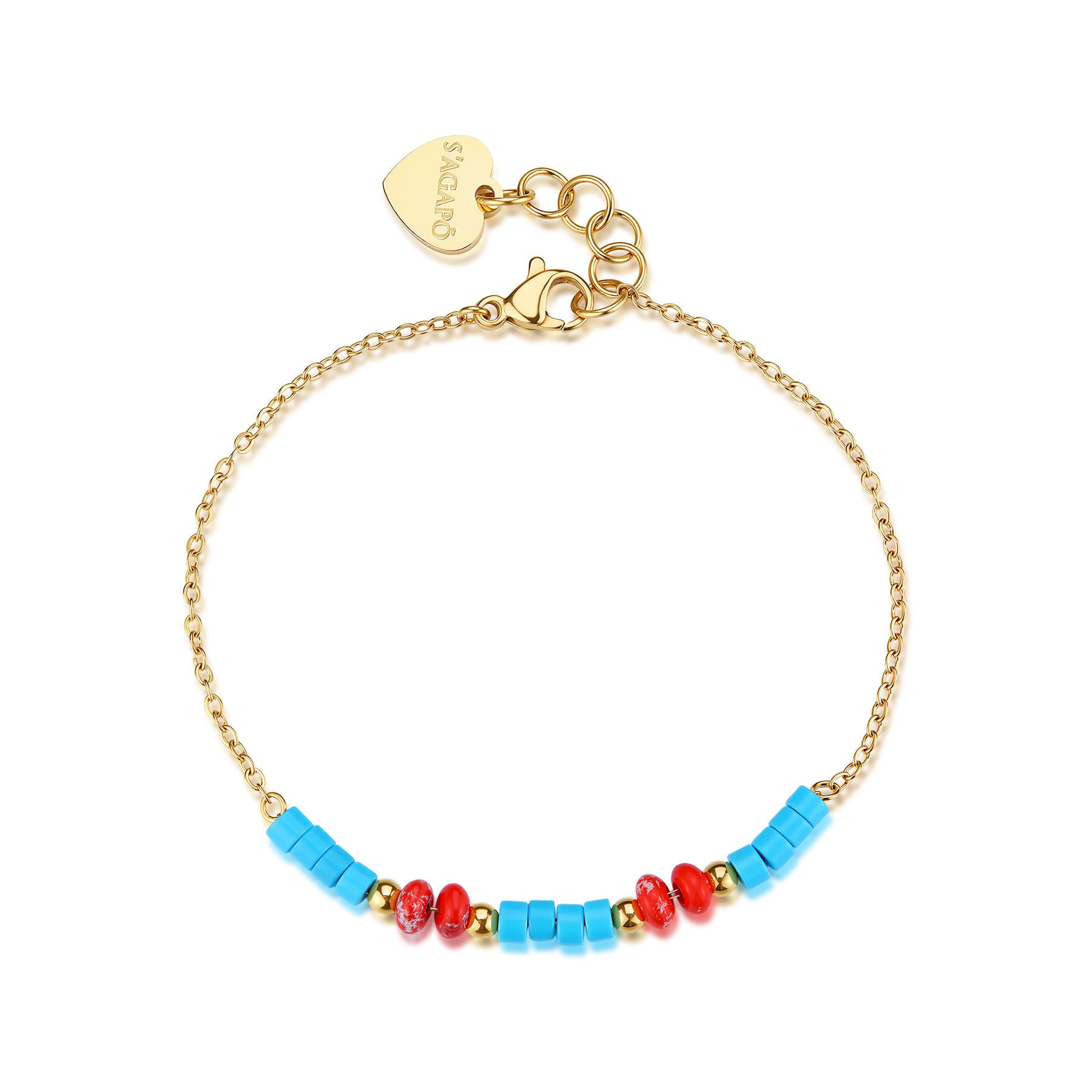S'Agapõ Bracciale GLINT - GLINT - Acciaio