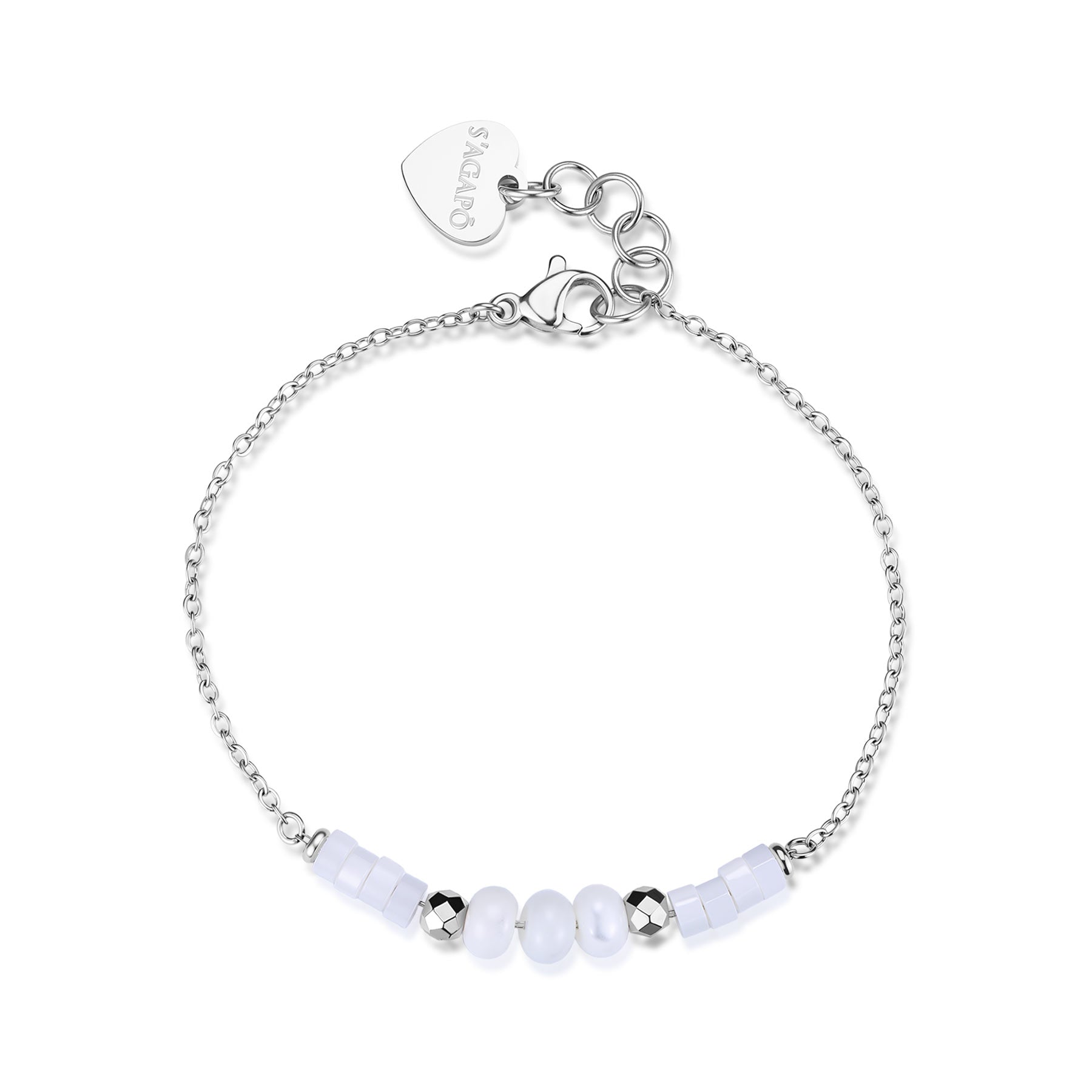 S'Agapõ Bracciale GLINT - GLINT - Acciaio