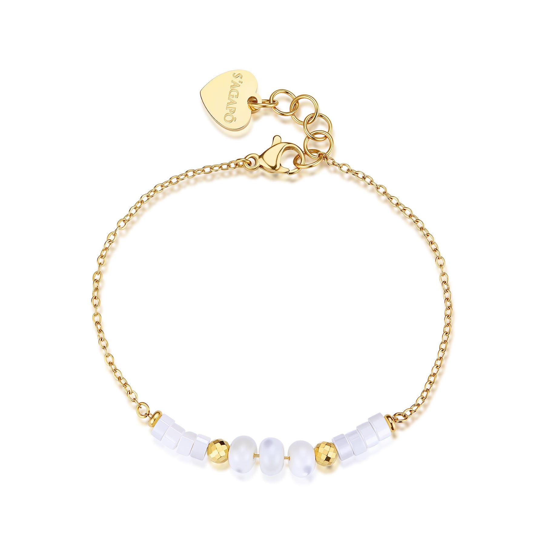 S'Agapõ Bracciale GLINT - GLINT - Acciaio