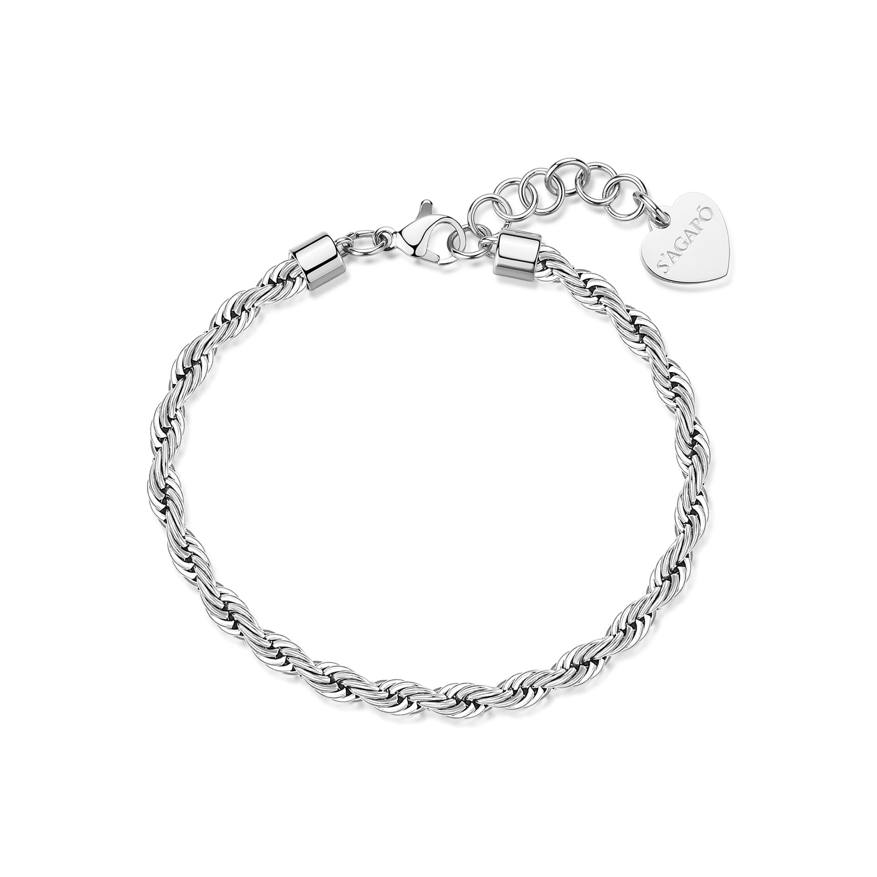 S'Agapõ Bracciale CHUNKY - CHUNKY - Acciaio
