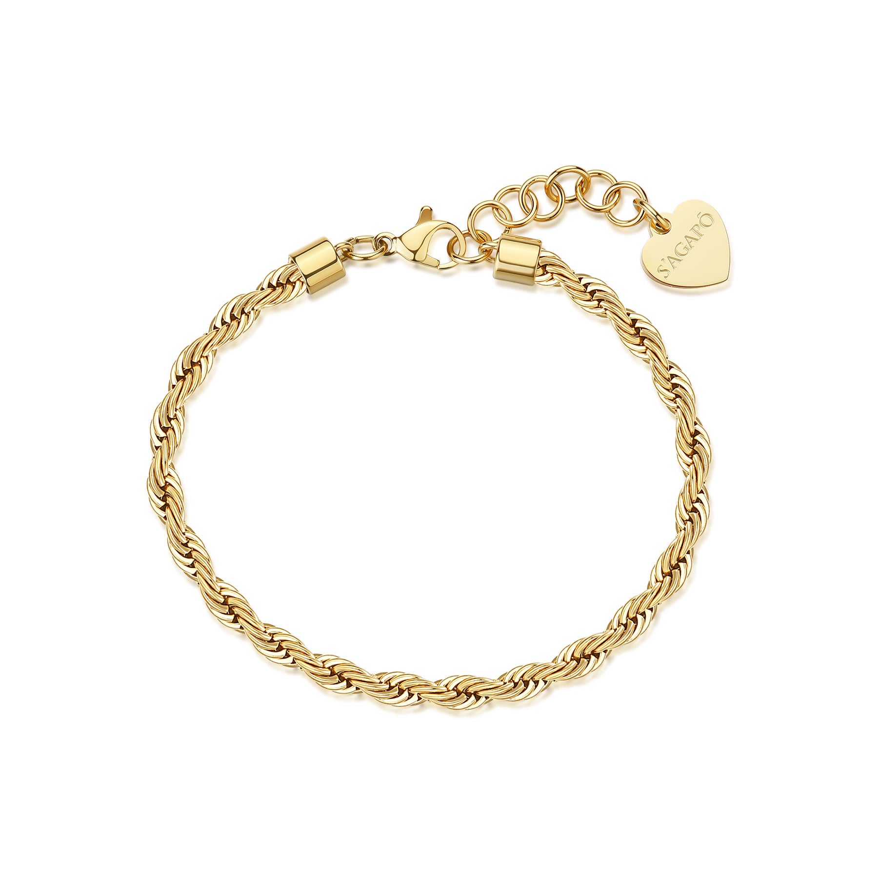 S'Agapõ Bracciale CHUNKY - CHUNKY - Acciaio