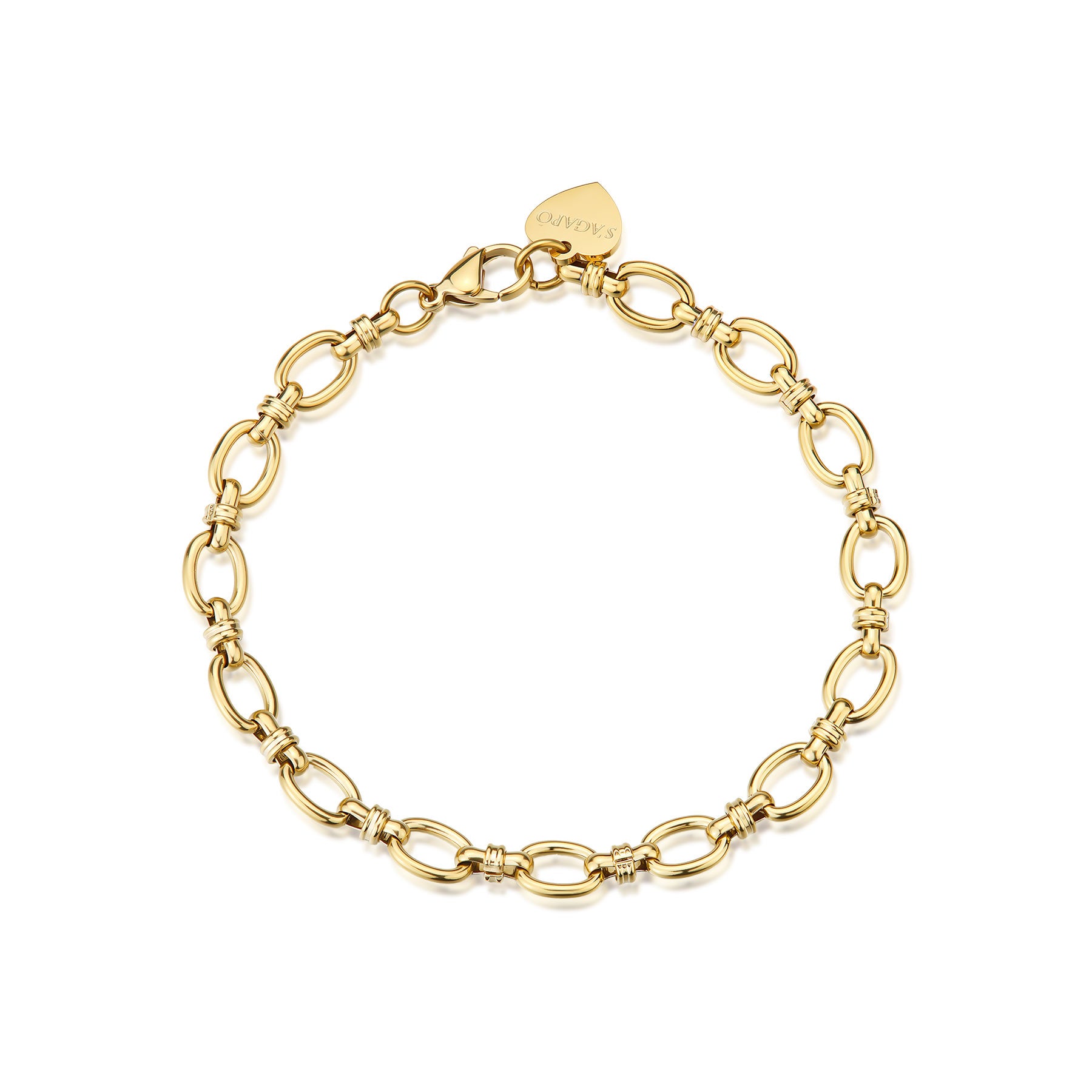 S'Agapõ Bracciale CHUNKY - CHUNKY - Acciaio