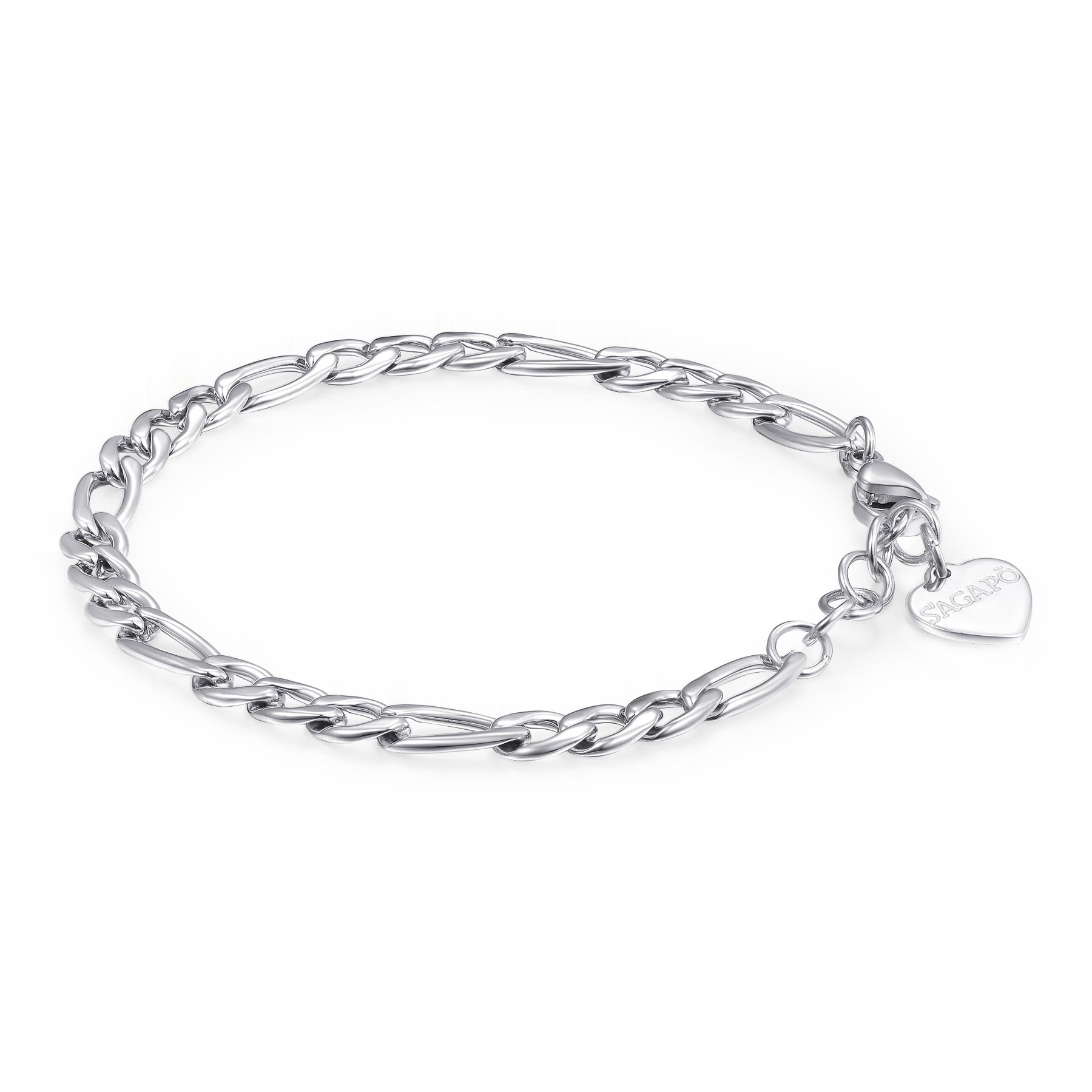 S'Agapõ Bracciale CHUNKY - CHUNKY - Acciaio