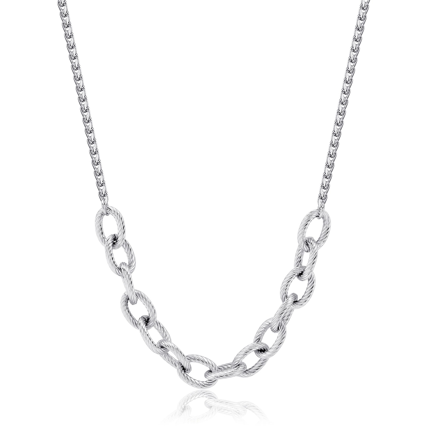S'Agapõ Collana CHUNKY - CHUNKY - Acciaio