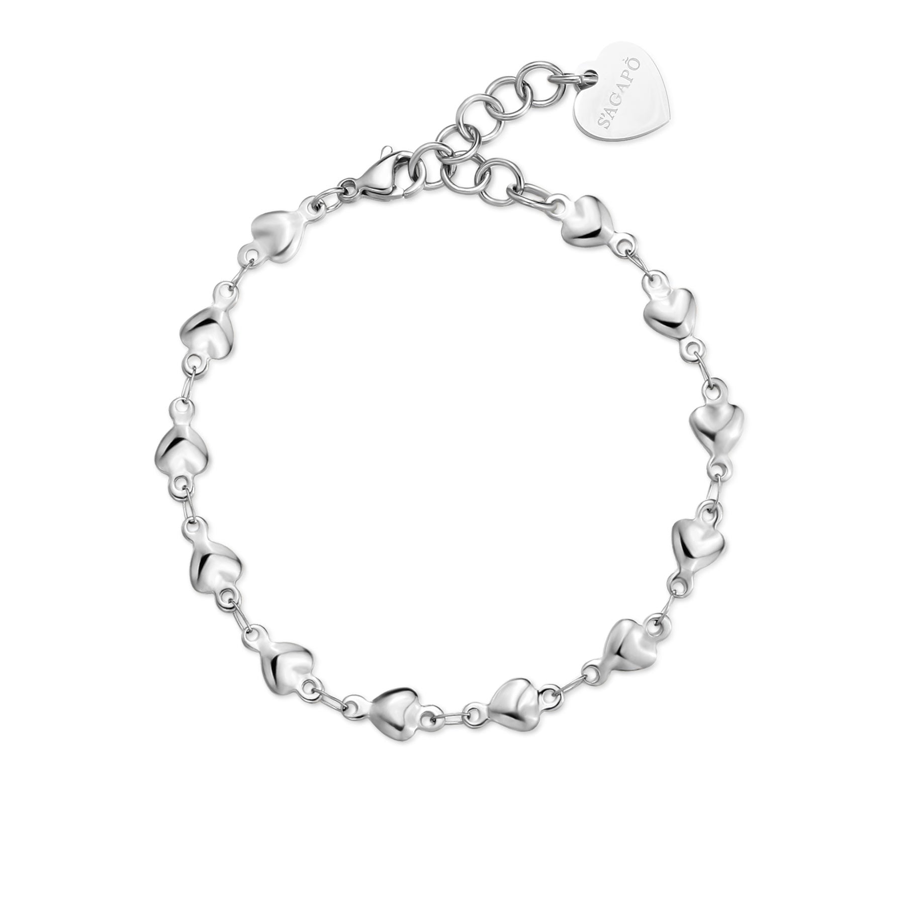S'Agapõ Bracciale CHUNKY - CHUNKY - Acciaio
