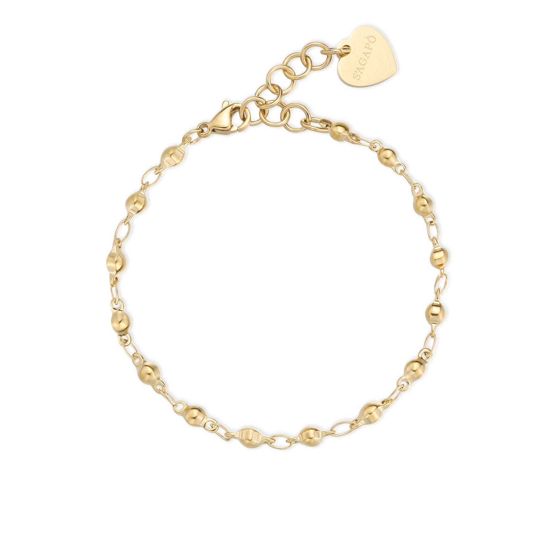 S'Agapõ Bracciale CHUNKY - CHUNKY - Acciaio