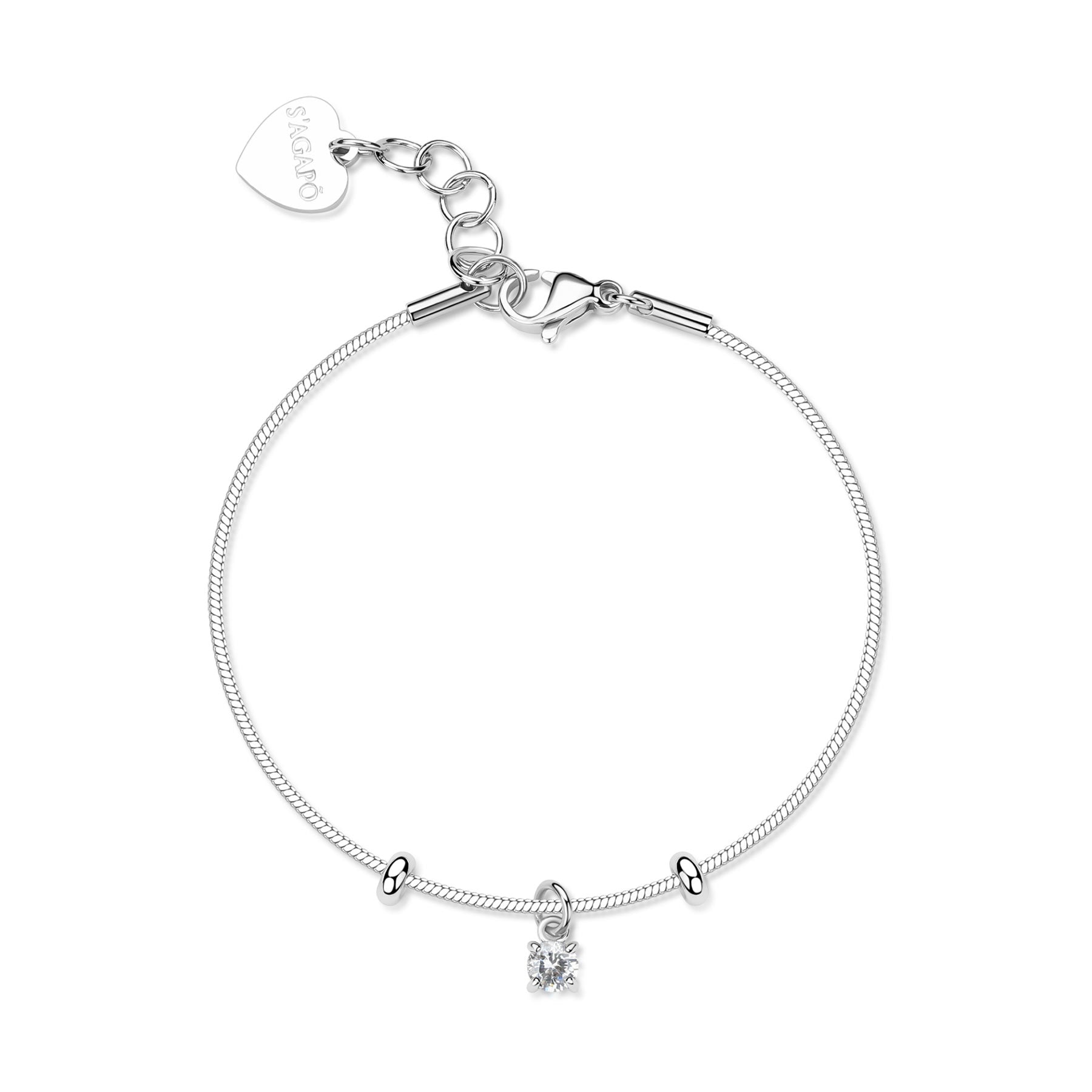 S'Agapõ Bracciale JOY - JOY - Acciaio