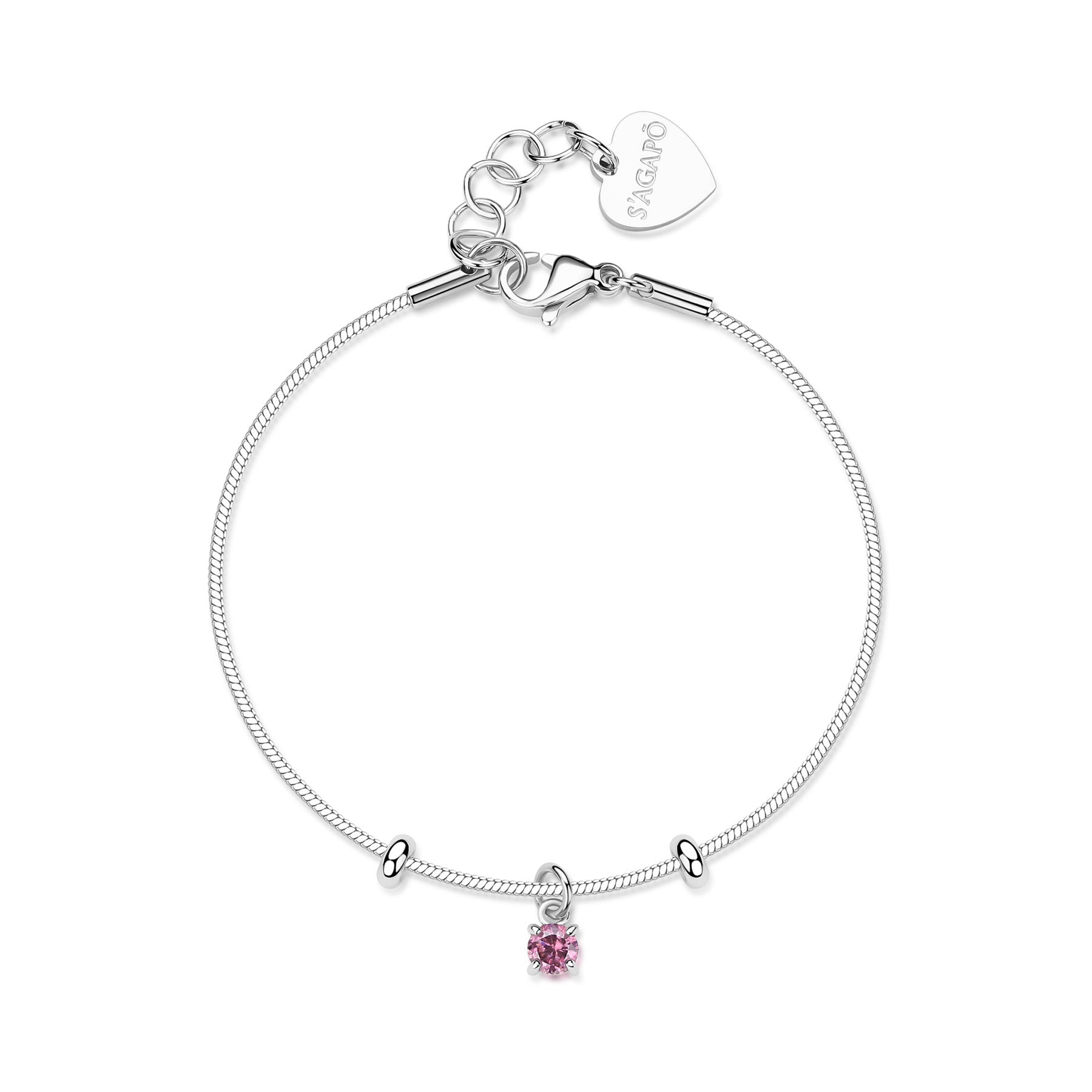 S'Agapõ Bracciale JOY - JOY - Acciaio