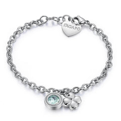 S'Agapõ Bracciale LUCKY LIGHT - LUCKY LIGHT - Acciaio