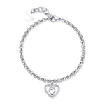 S'Agapõ Bracciale LUCKY LIGHT - LUCKY LIGHT - Acciaio