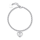 S'Agapõ Bracciale LUCKY LIGHT - LUCKY LIGHT - Acciaio