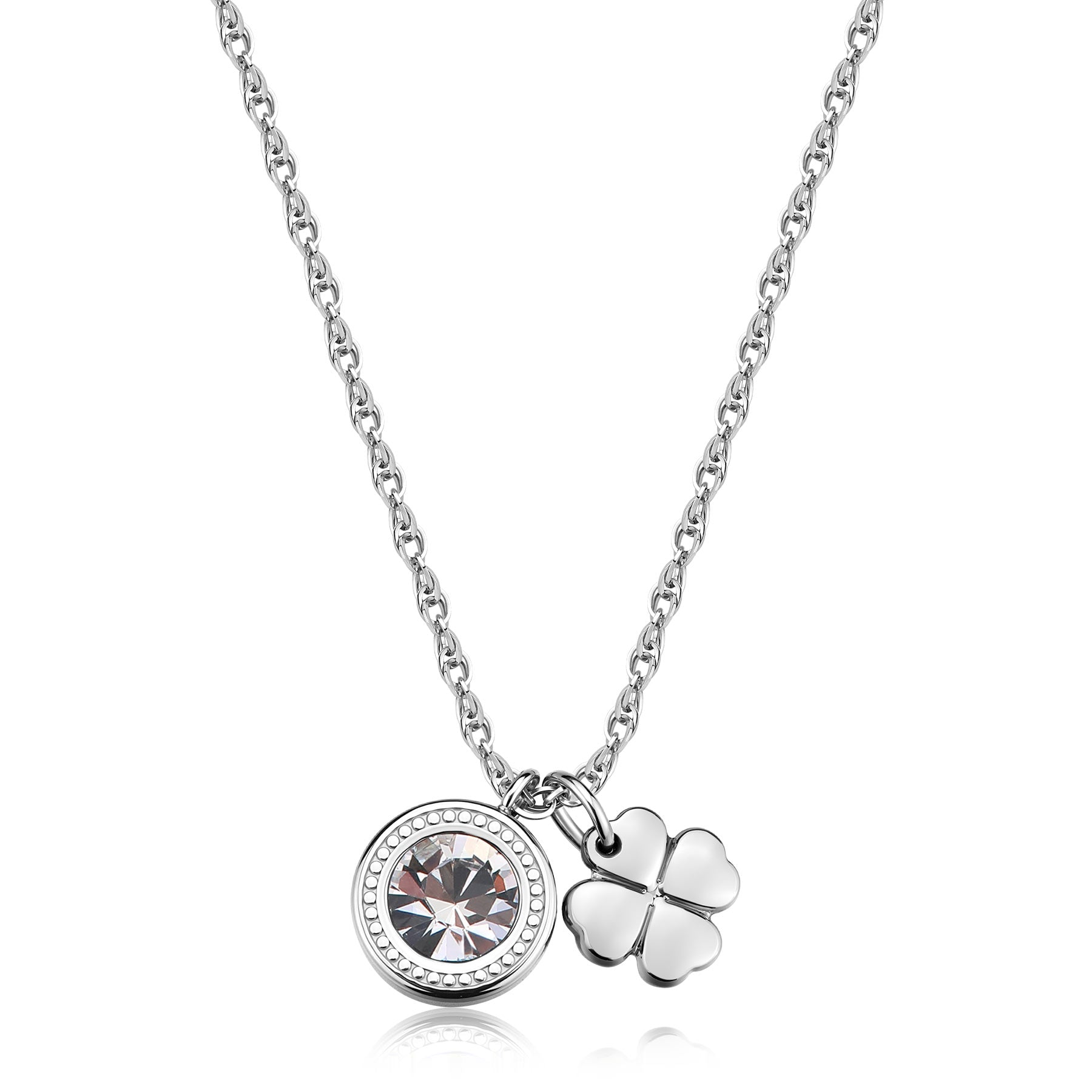 S'Agapõ Collana LUCKY LIGHT - LUCKY LIGHT - Acciaio