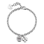 S'Agapõ Bracciale LUCKY LIGHT - LUCKY LIGHT - Acciaio