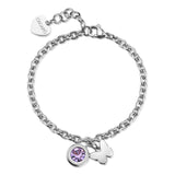 S'Agapõ Bracciale LUCKY LIGHT - LUCKY LIGHT - Acciaio