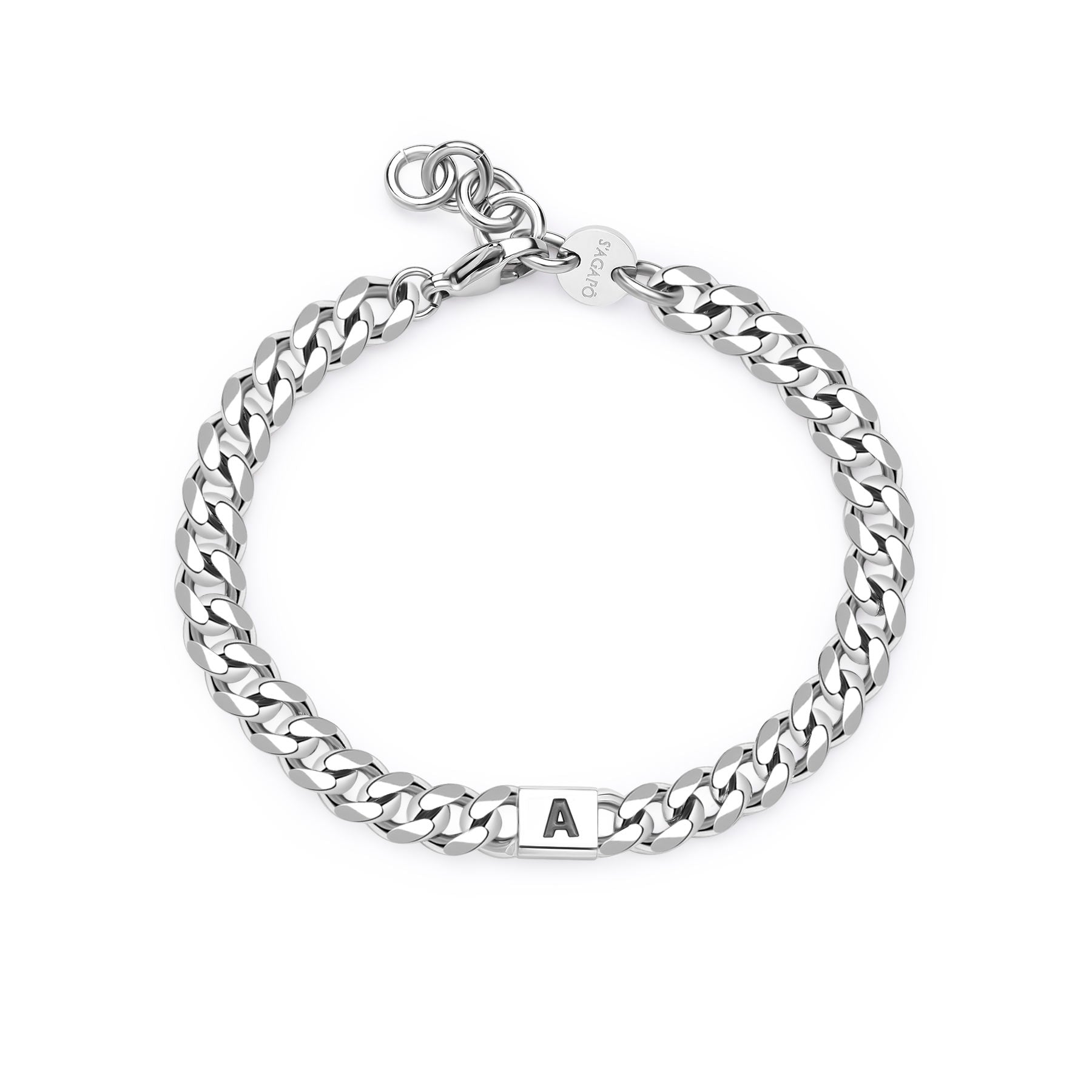 S'Agapõ Bracciale MONOGRAM - MONOGRAM - Acciaio