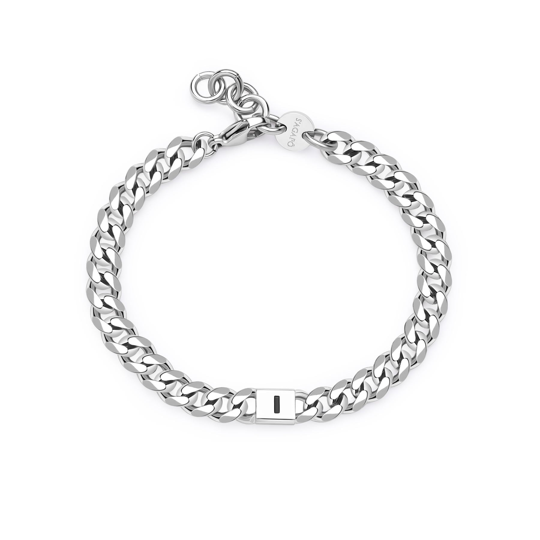 S'Agapõ Bracciale MONOGRAM - MONOGRAM - Acciaio