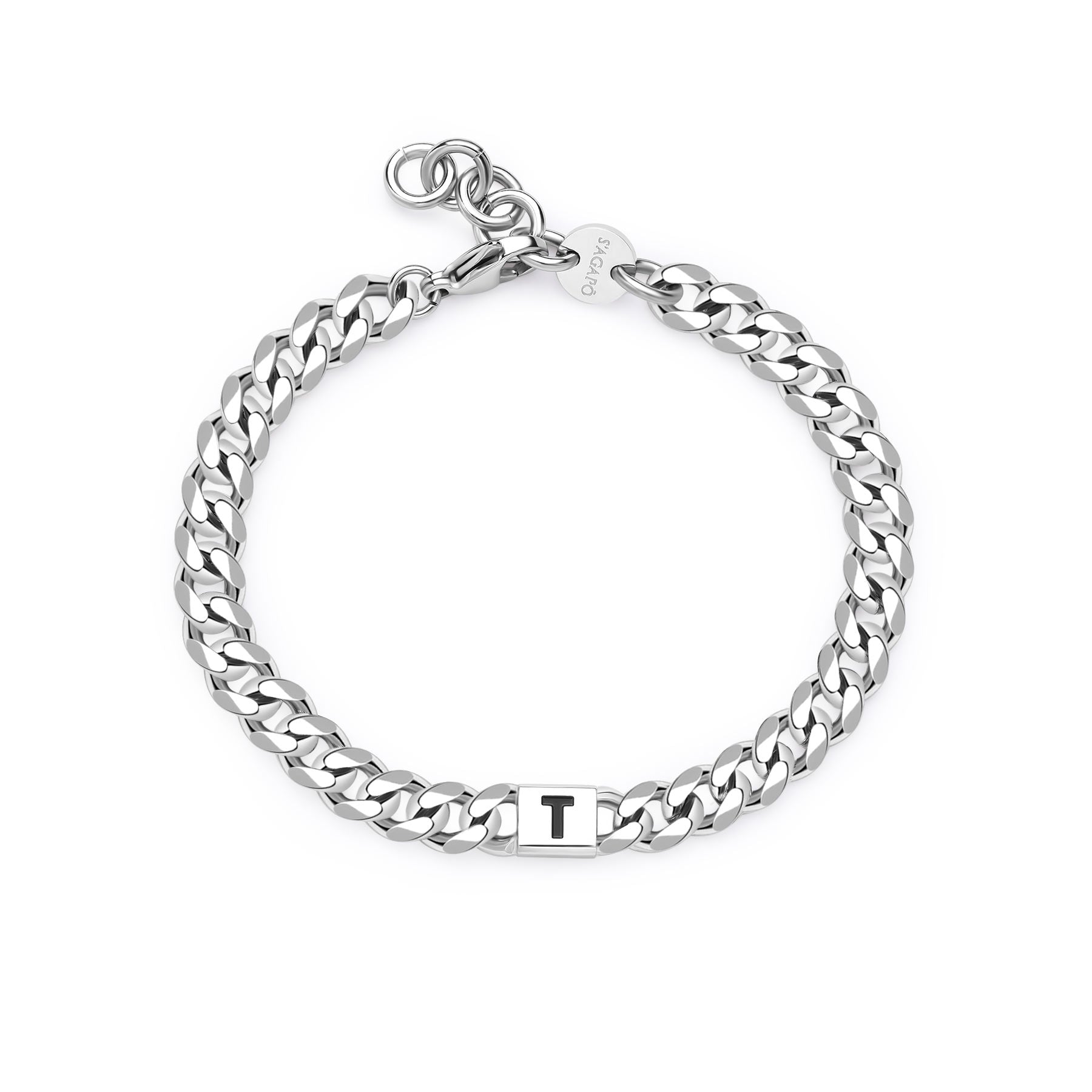 S'Agapõ Bracciale MONOGRAM - MONOGRAM - Acciaio