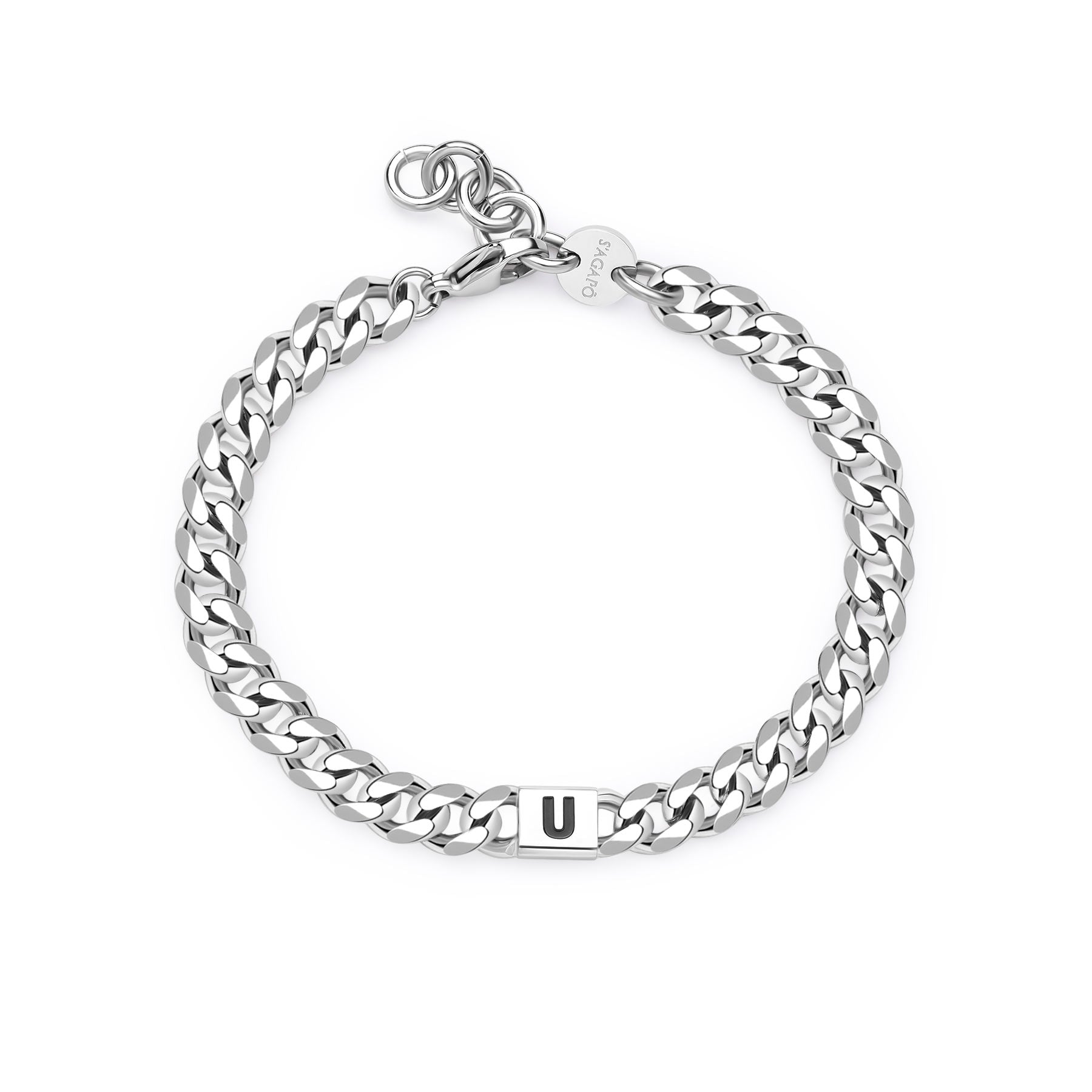 S'Agapõ Bracciale MONOGRAM - MONOGRAM - Acciaio
