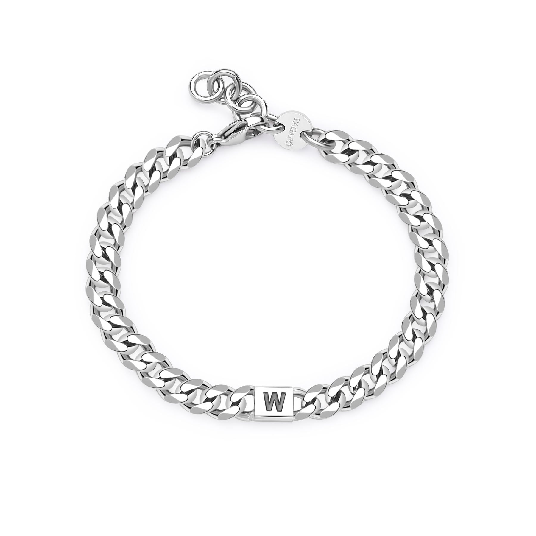 S'Agapõ Bracciale MONOGRAM - MONOGRAM - Acciaio