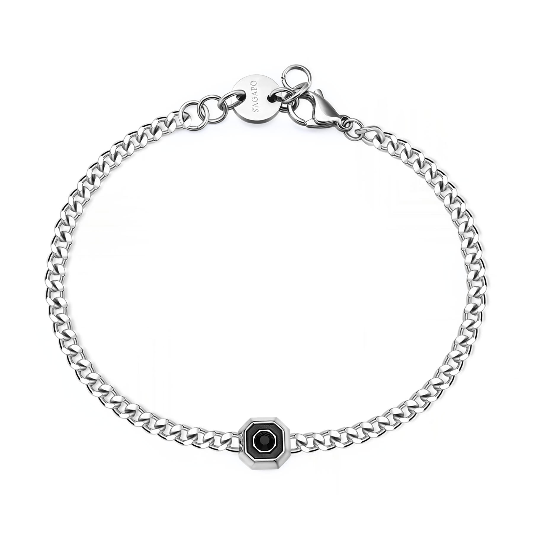 S'Agapõ Bracciale SNAP - SNAP - Acciaio