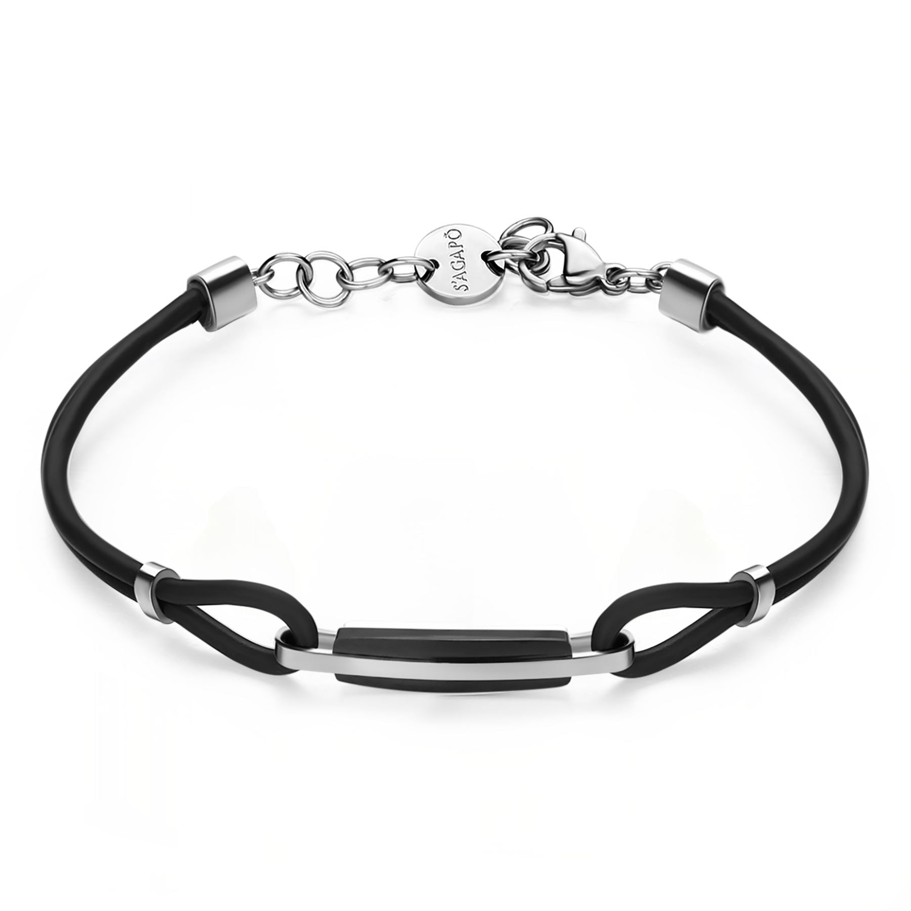S'Agapõ Bracciale PANAMA - Panama - Acciaio