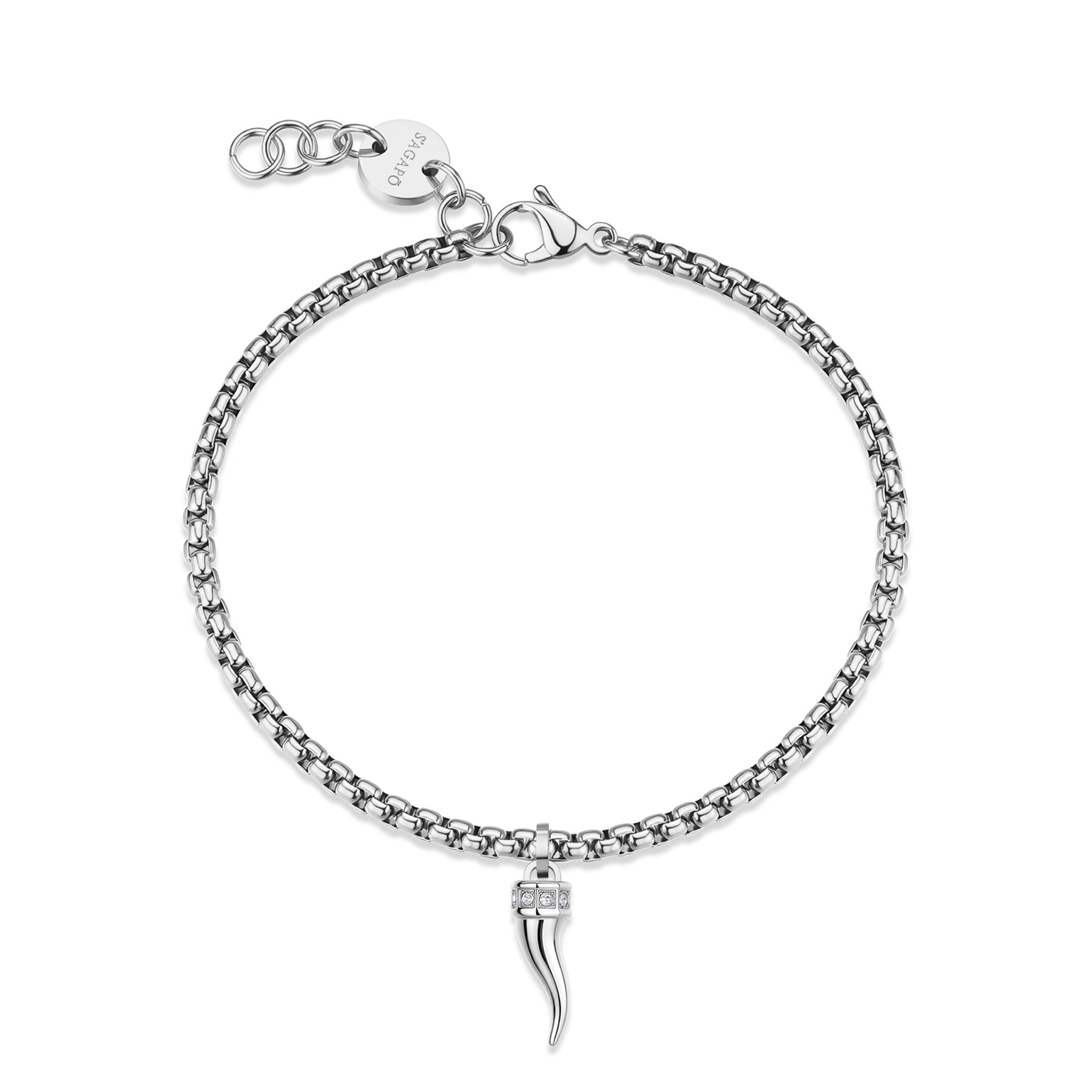 S'Agapõ Bracciale ROGUE - ROGUE - Acciaio