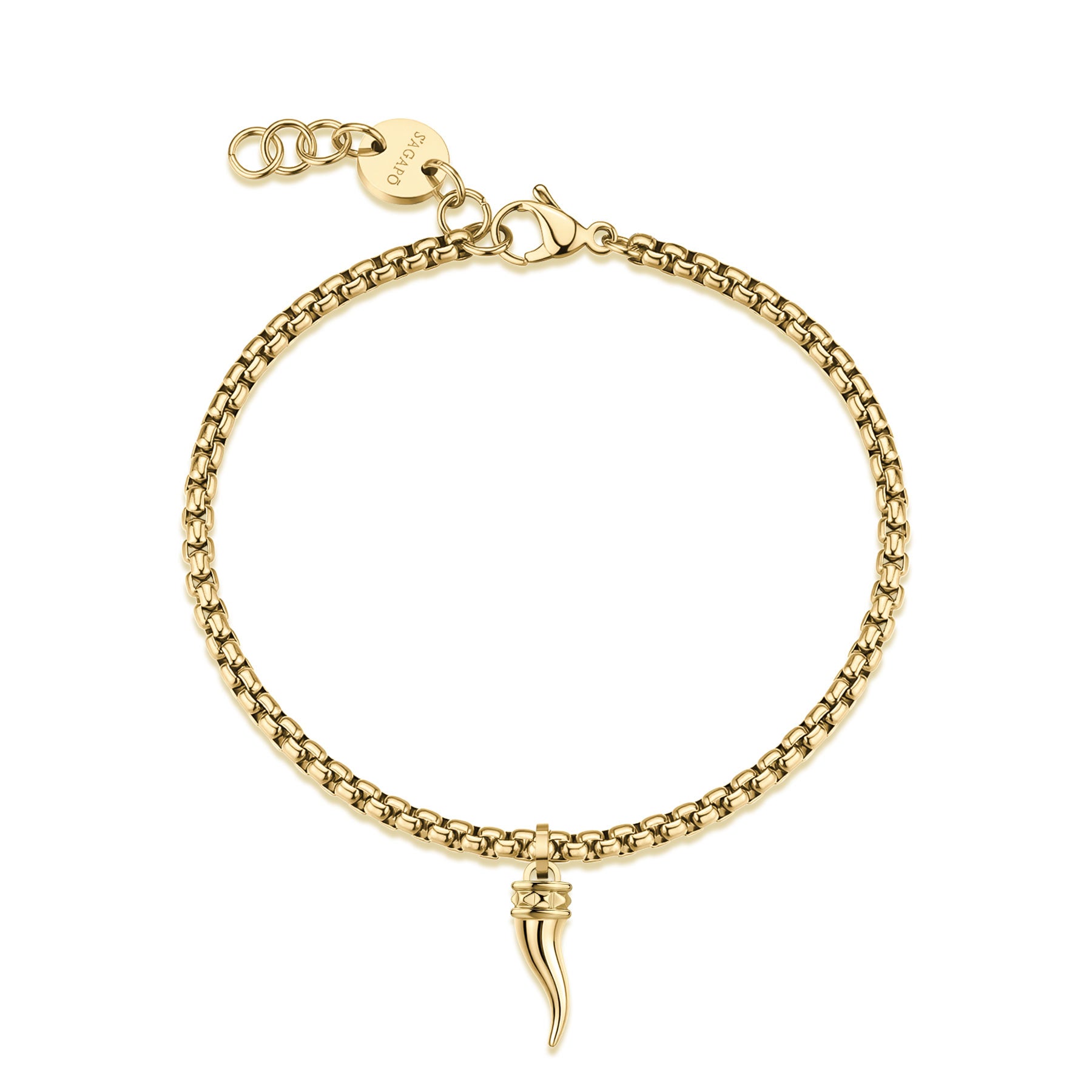 S'Agapõ Bracciale ROGUE - ROGUE - Acciaio