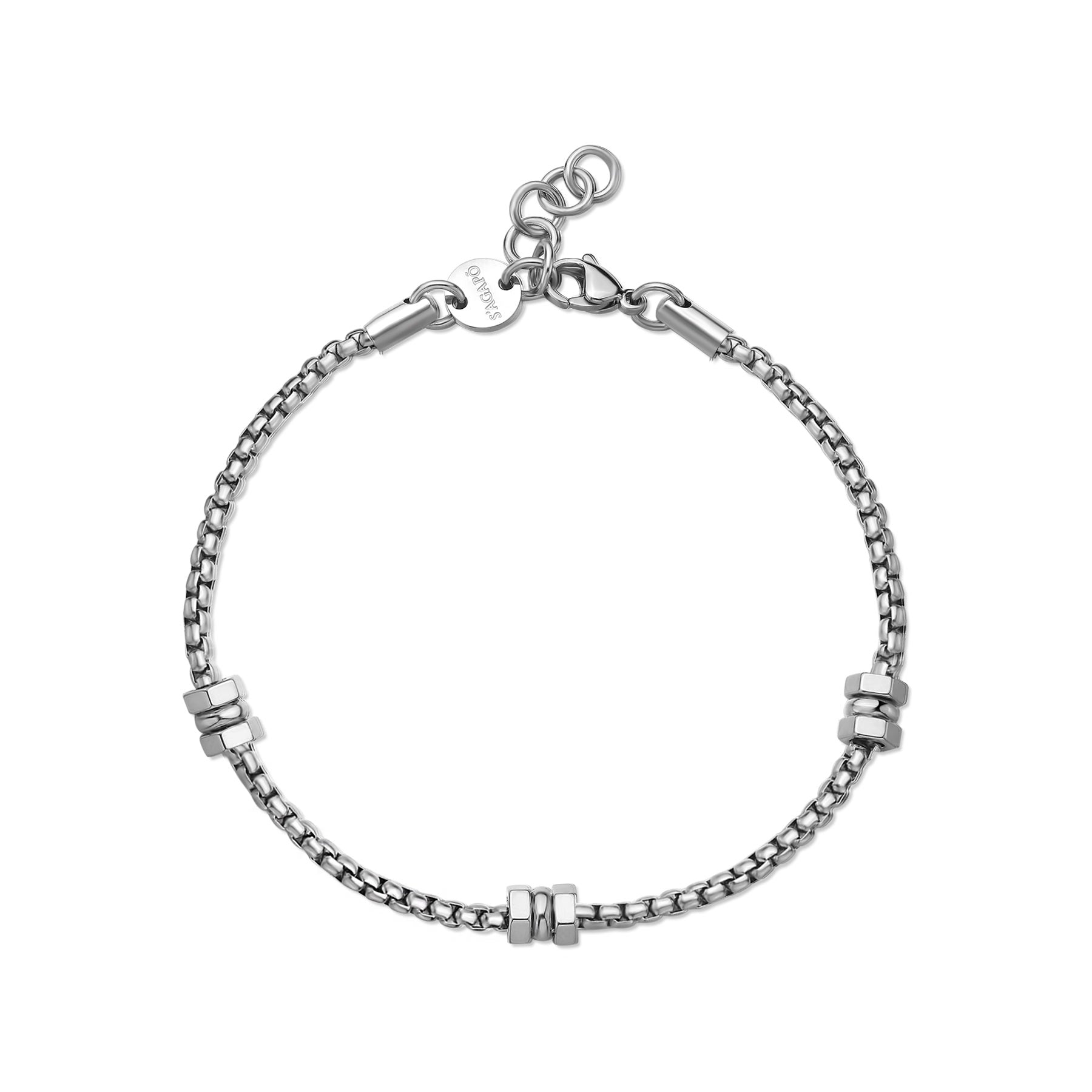 S'Agapõ Bracciale RIPPLE - RIPPLE - Acciaio