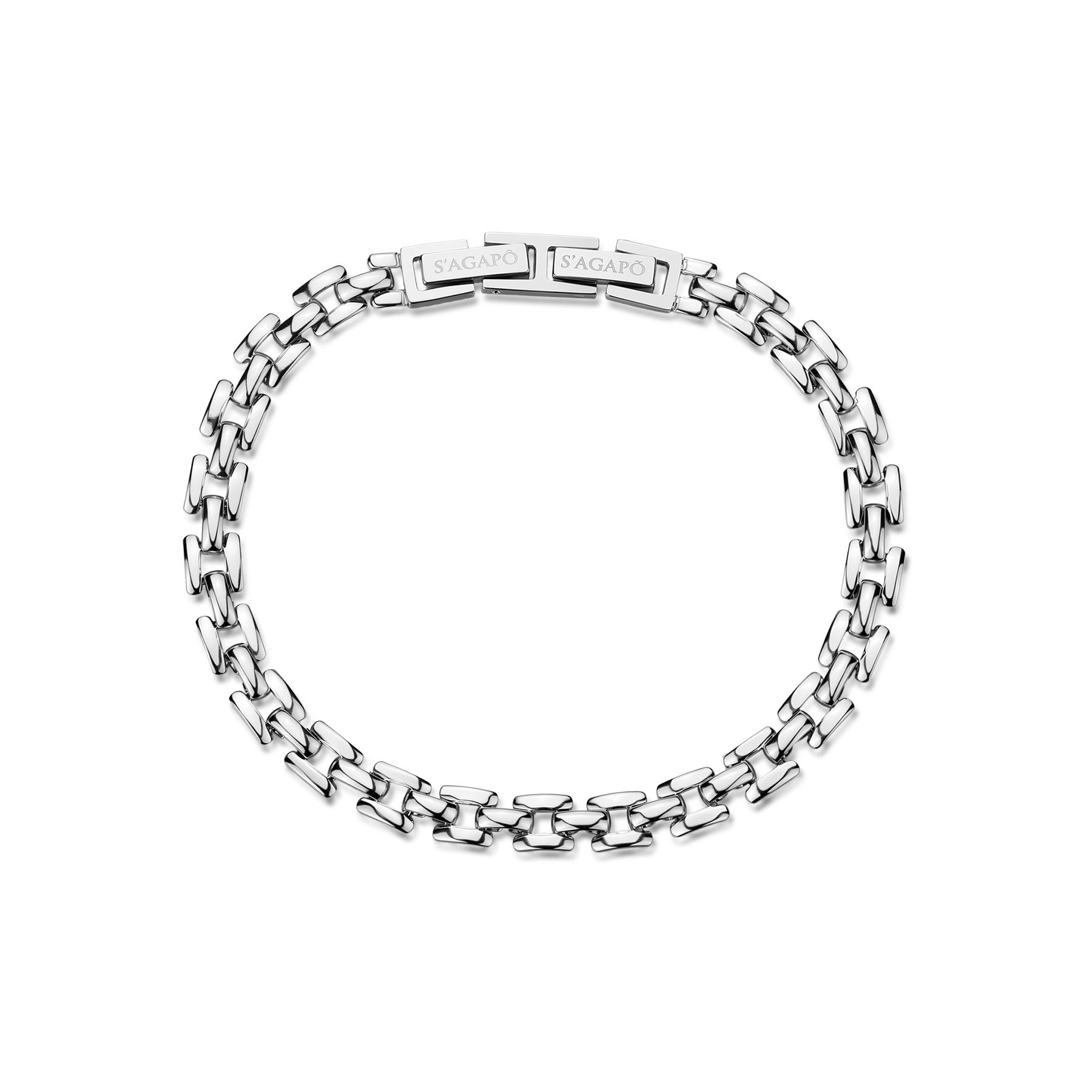 S'Agapõ Bracciale RIPPLE - RIPPLE - Acciaio
