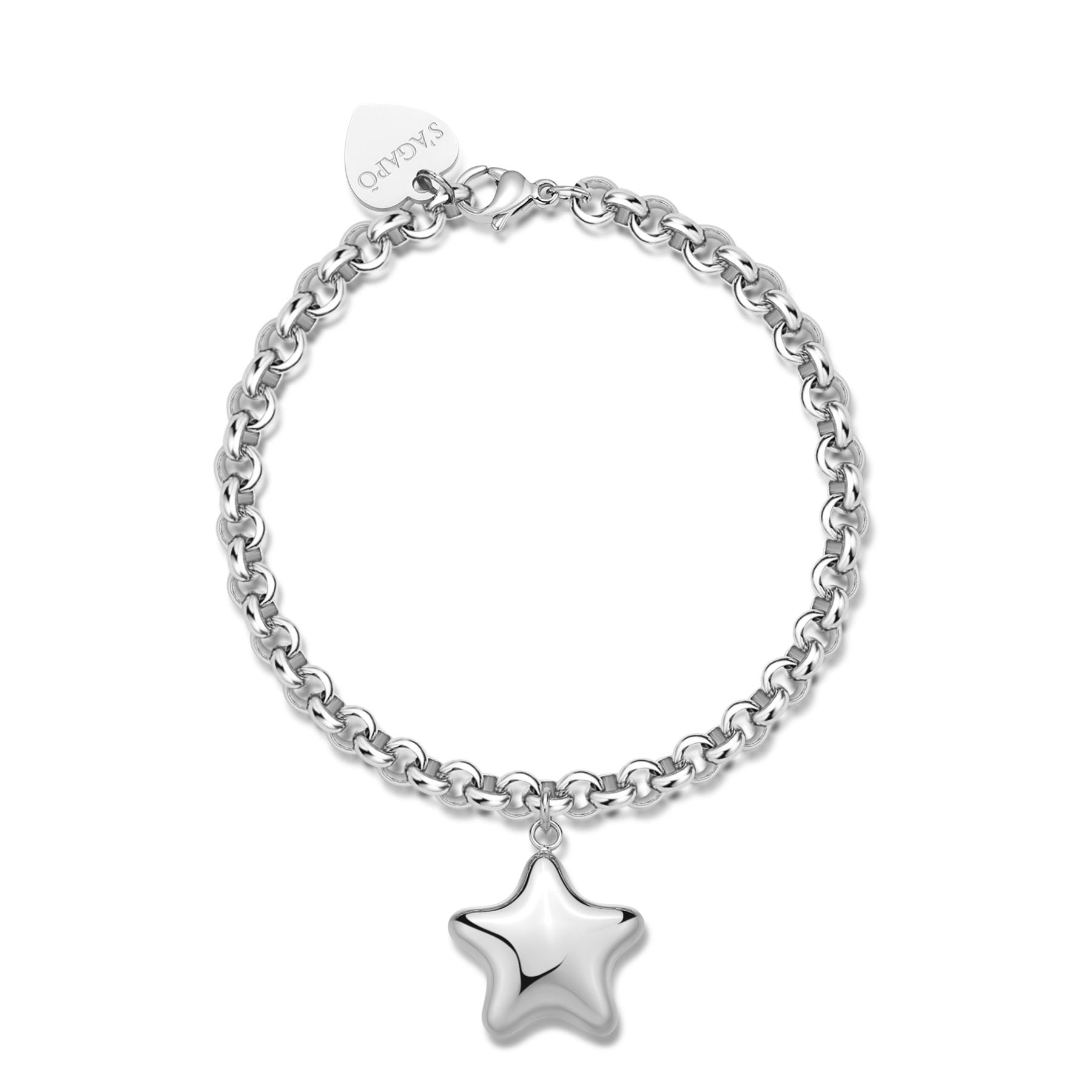 S'Agapõ Bracciale STELLAR - STELLAR - Acciaio