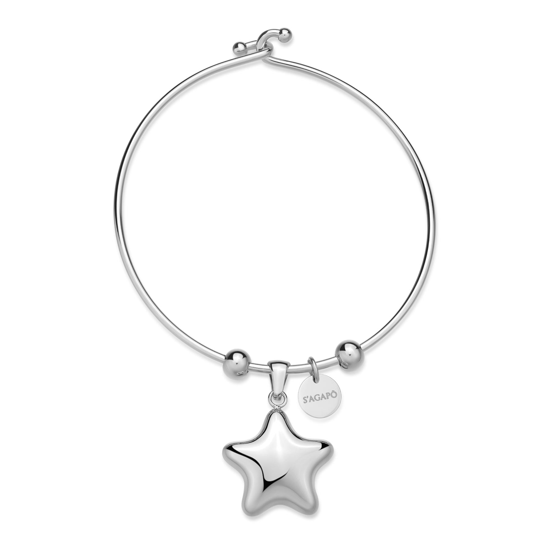 S'Agapõ Bracciale STELLAR - STELLAR - Acciaio