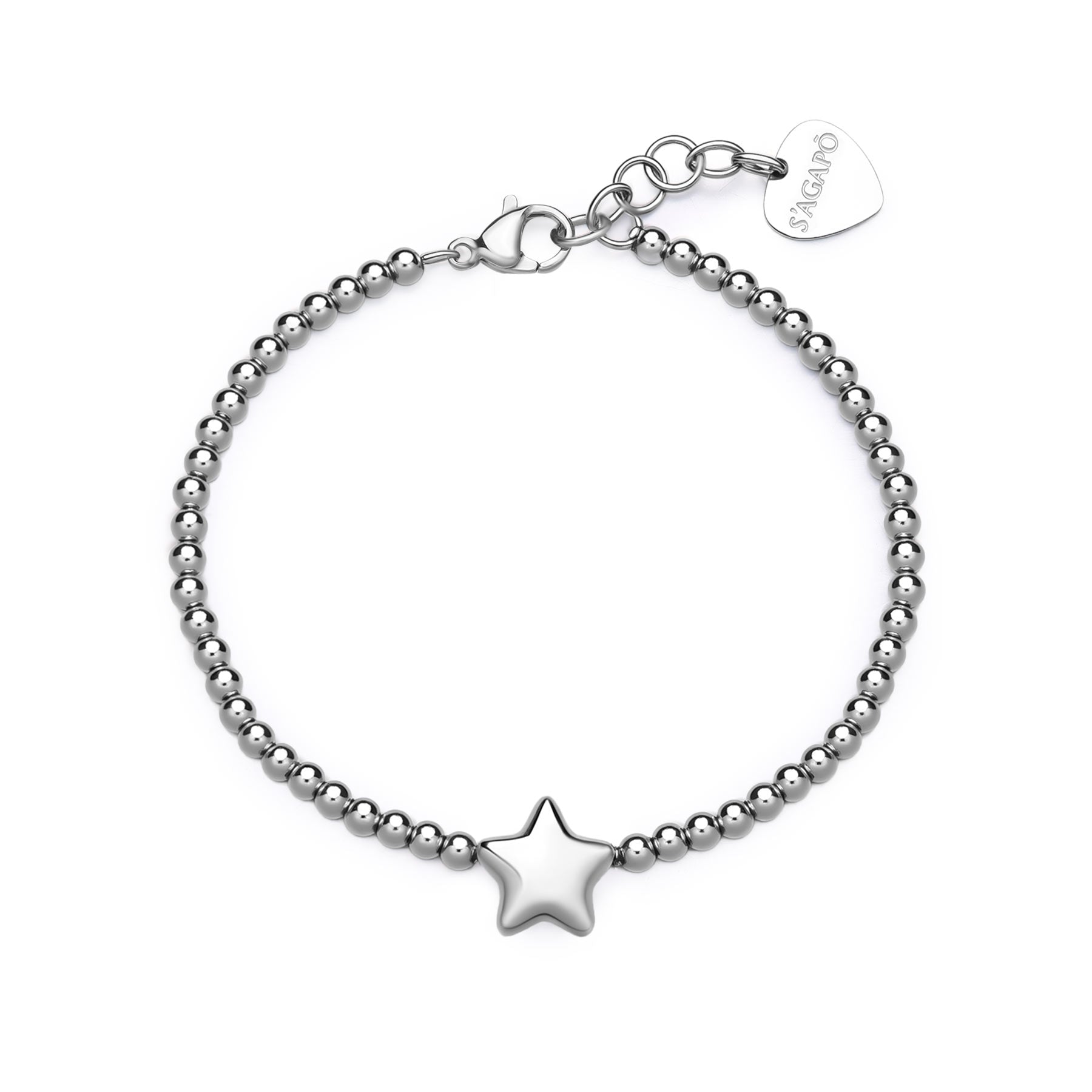 S'Agapõ Bracciale STELLAR - STELLAR - Acciaio