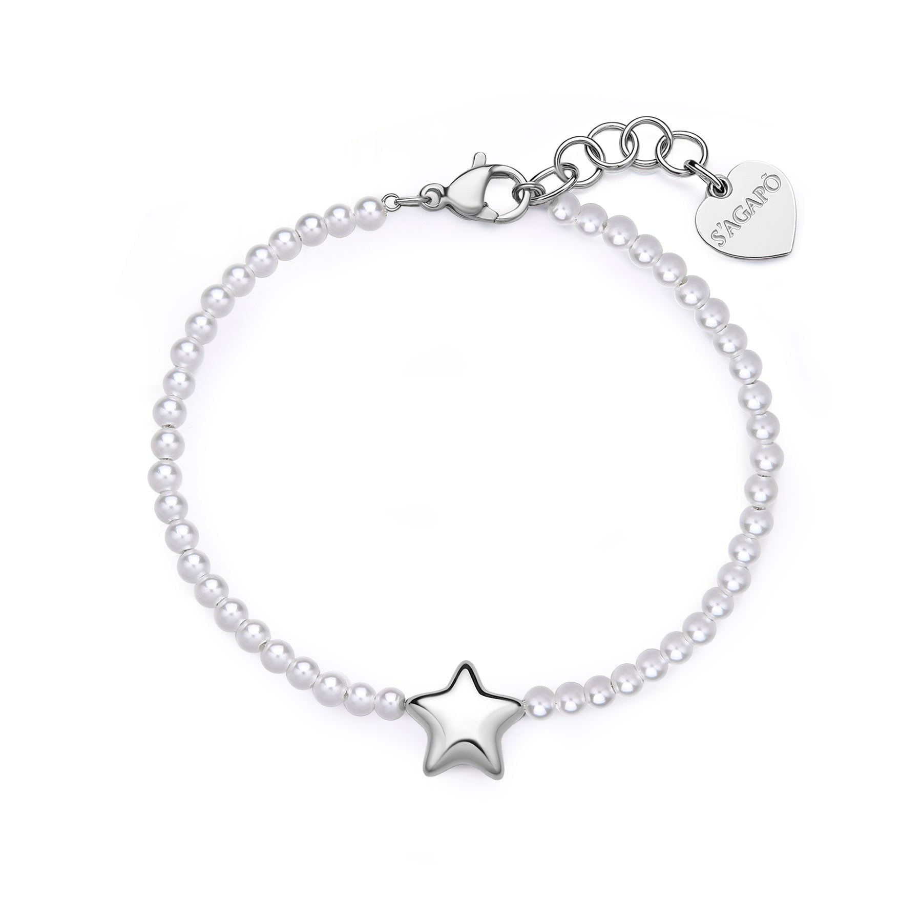 S'Agapõ Bracciale STELLAR - STELLAR - Acciaio