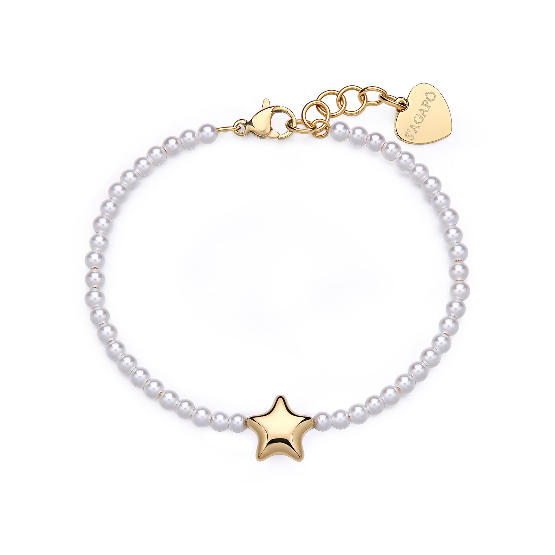 S'Agapõ Bracciale STELLAR - STELLAR - Acciaio