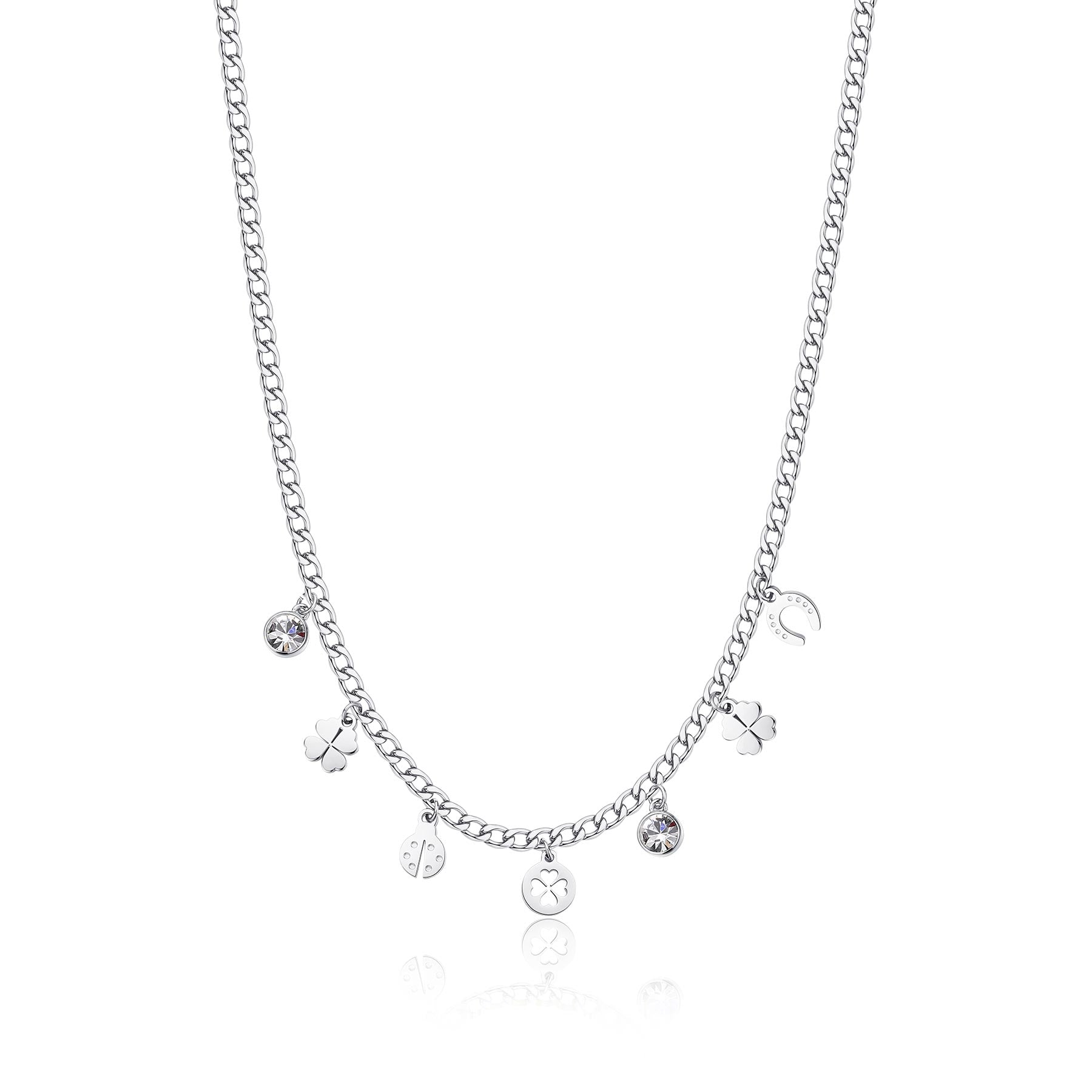S'Agapõ Collana MESSAGE - MESSAGE - Acciaio
