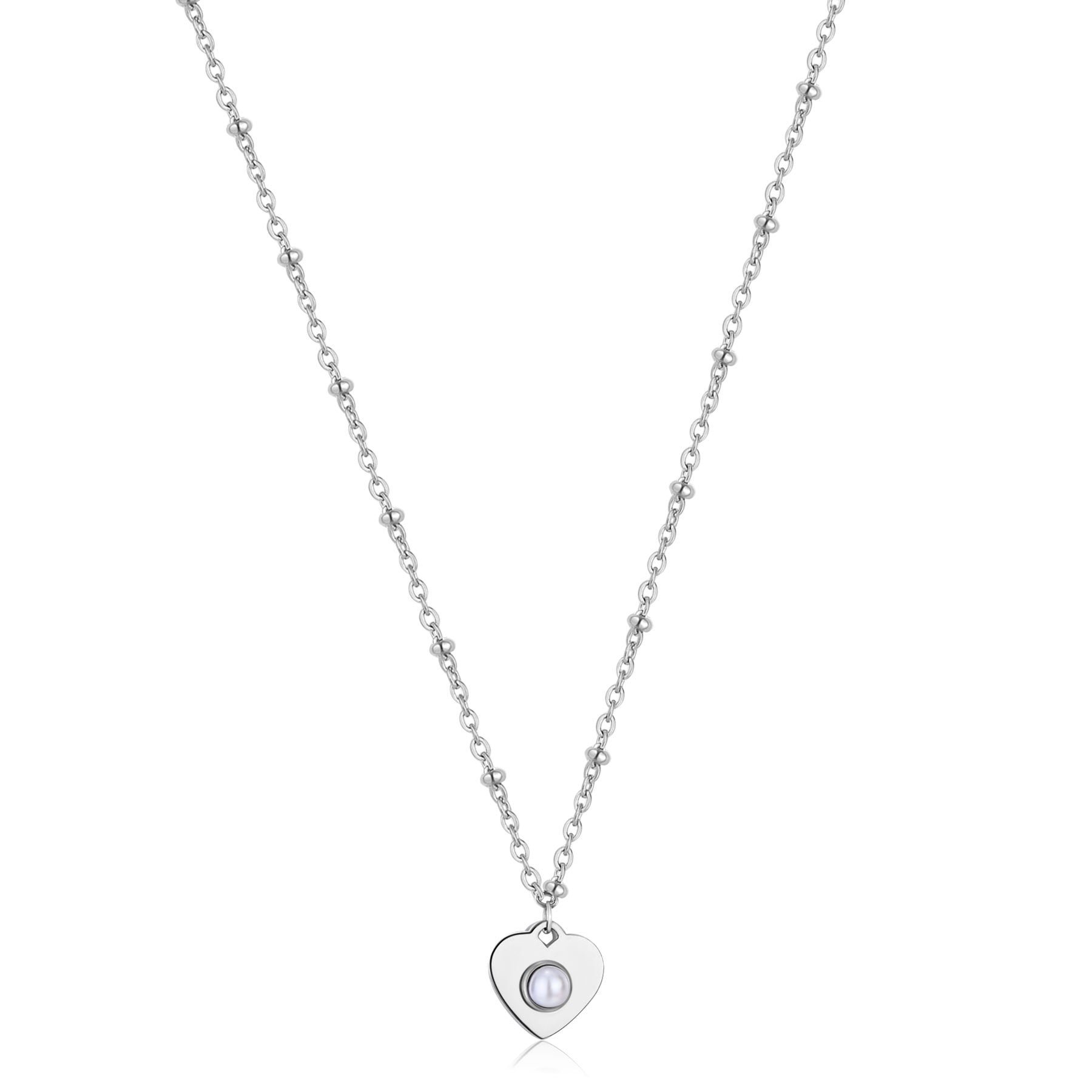 S'Agapõ Collana MESSAGE - MESSAGE - Acciaio