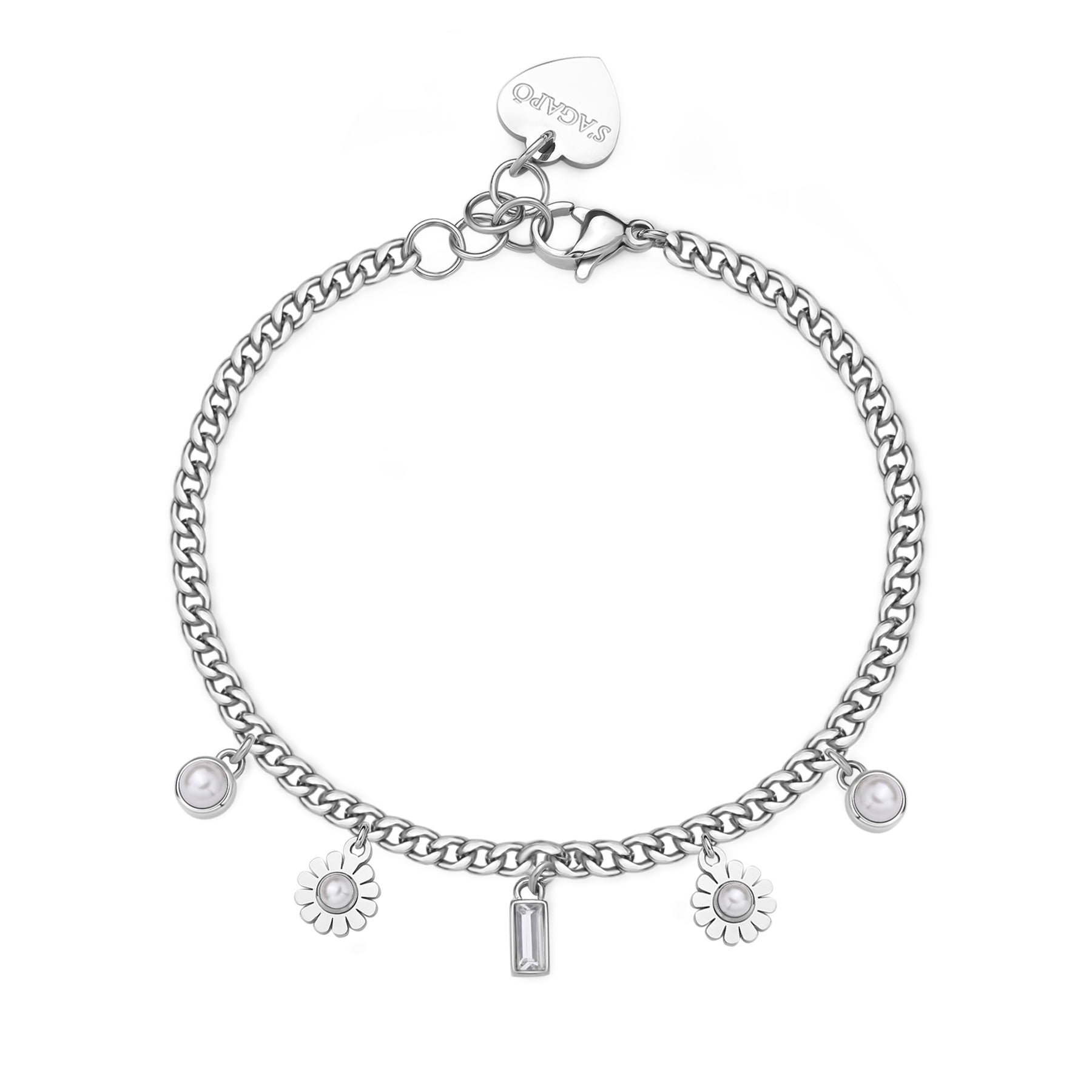 S'Agapõ Bracciale MESSAGE - MESSAGE - Acciaio