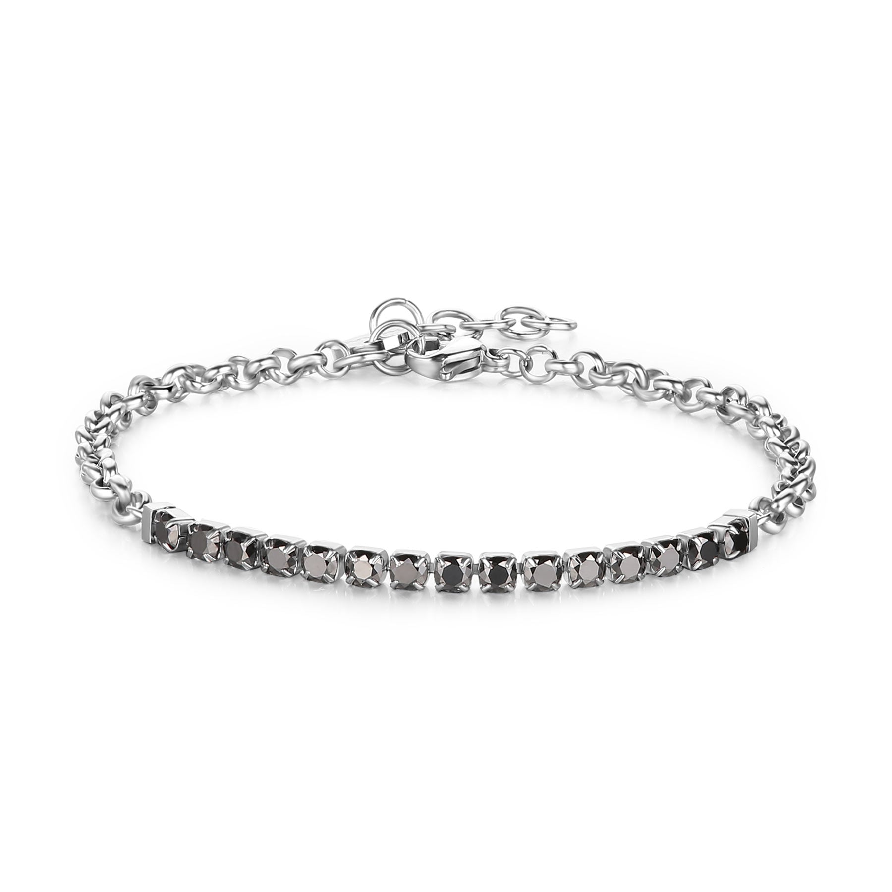 S'Agapõ Bracciale TRICKY - TRICKY - Acciaio