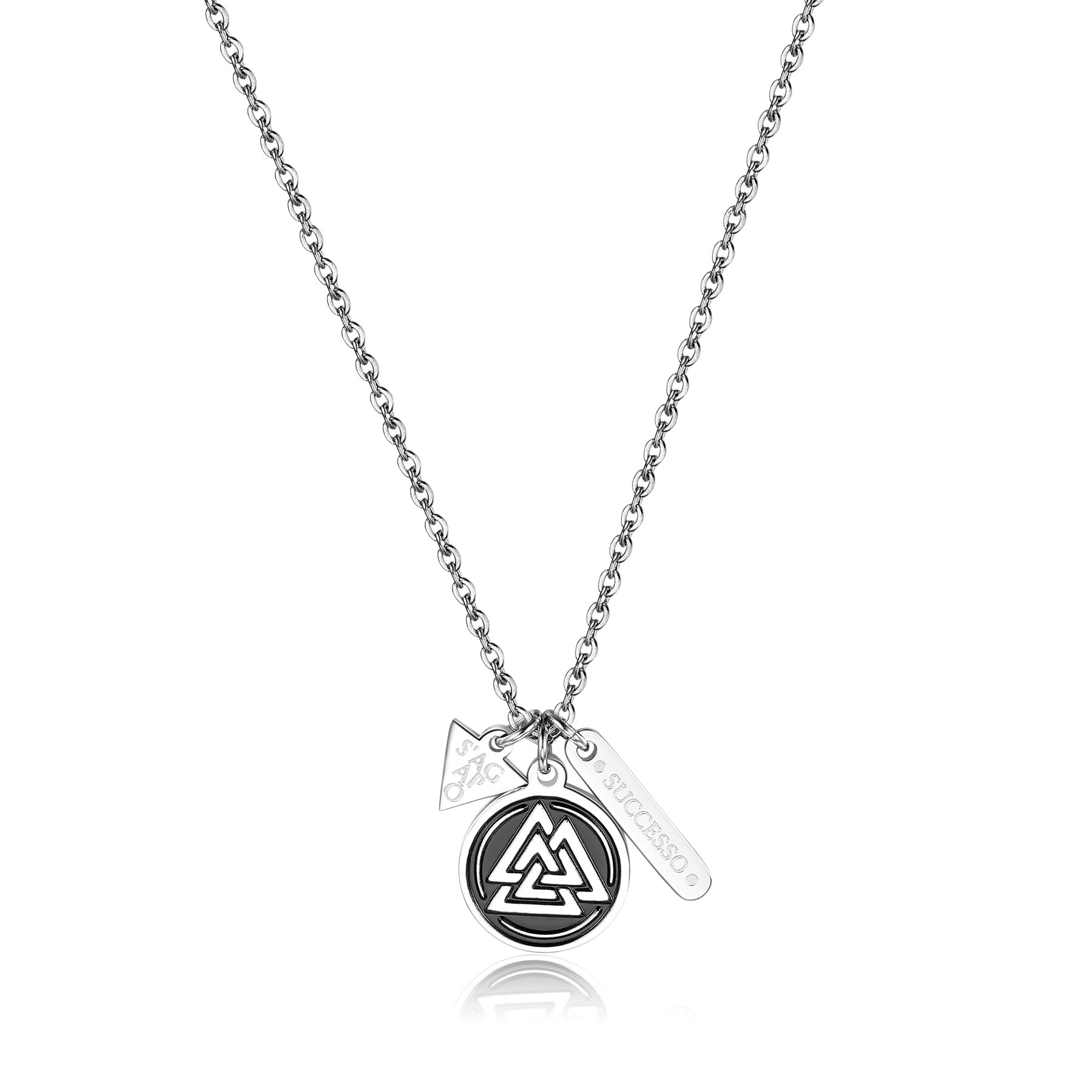 S'Agapõ Collana TALISMAN - TALISMAN - Acciaio