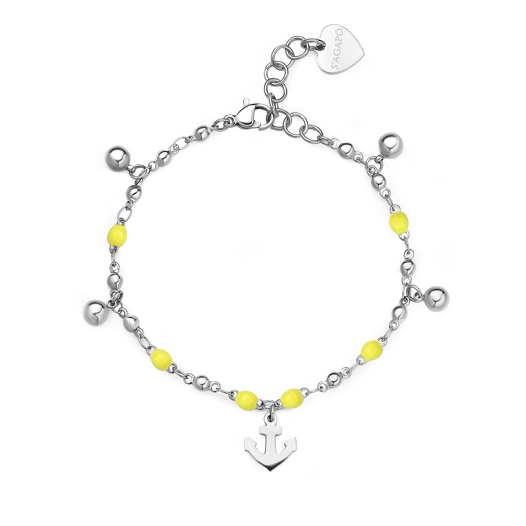 S'Agapõ Bracciale VIBES - VIBES - Acciaio