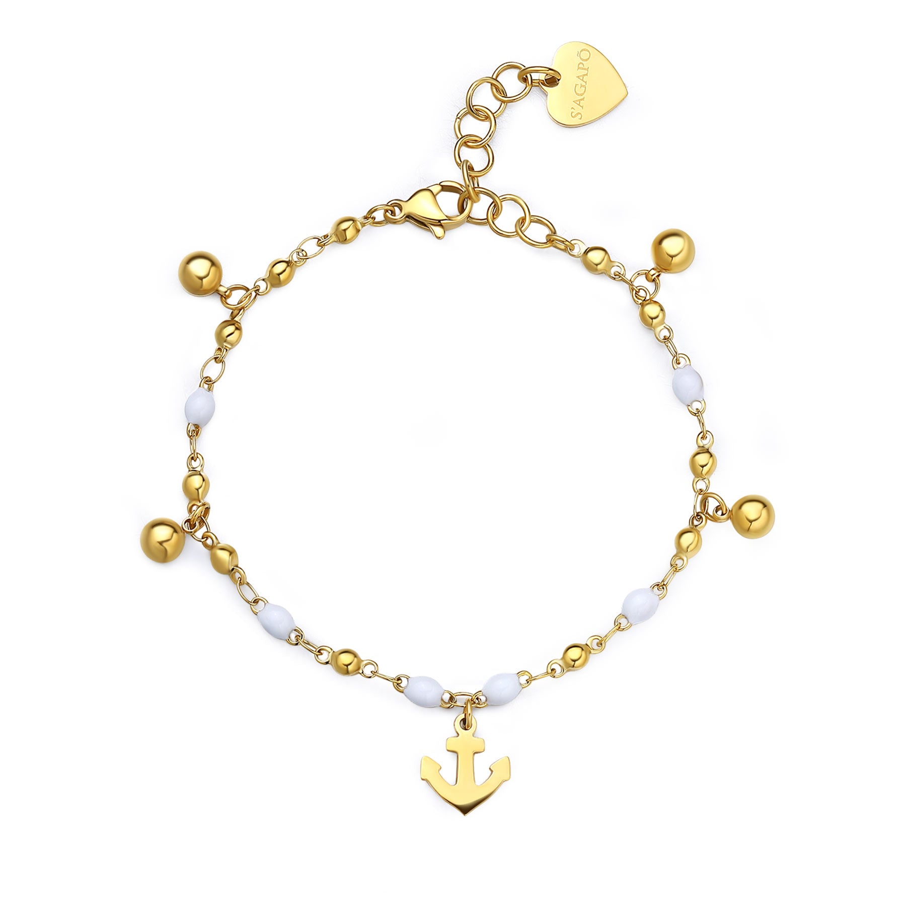 S'Agapõ Bracciale VIBES - VIBES - Acciaio