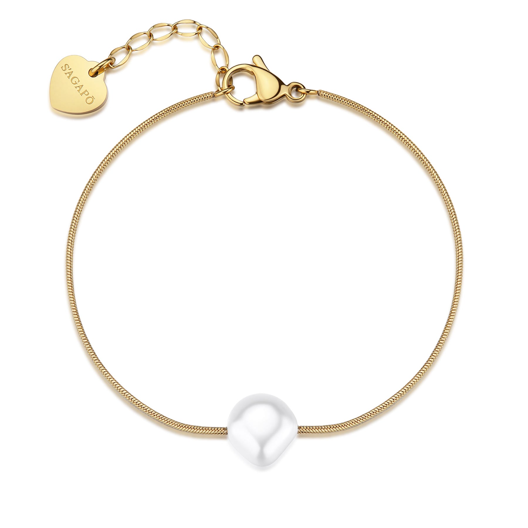 S'Agapõ Bracciale WISDOM - WISDOM - Acciaio