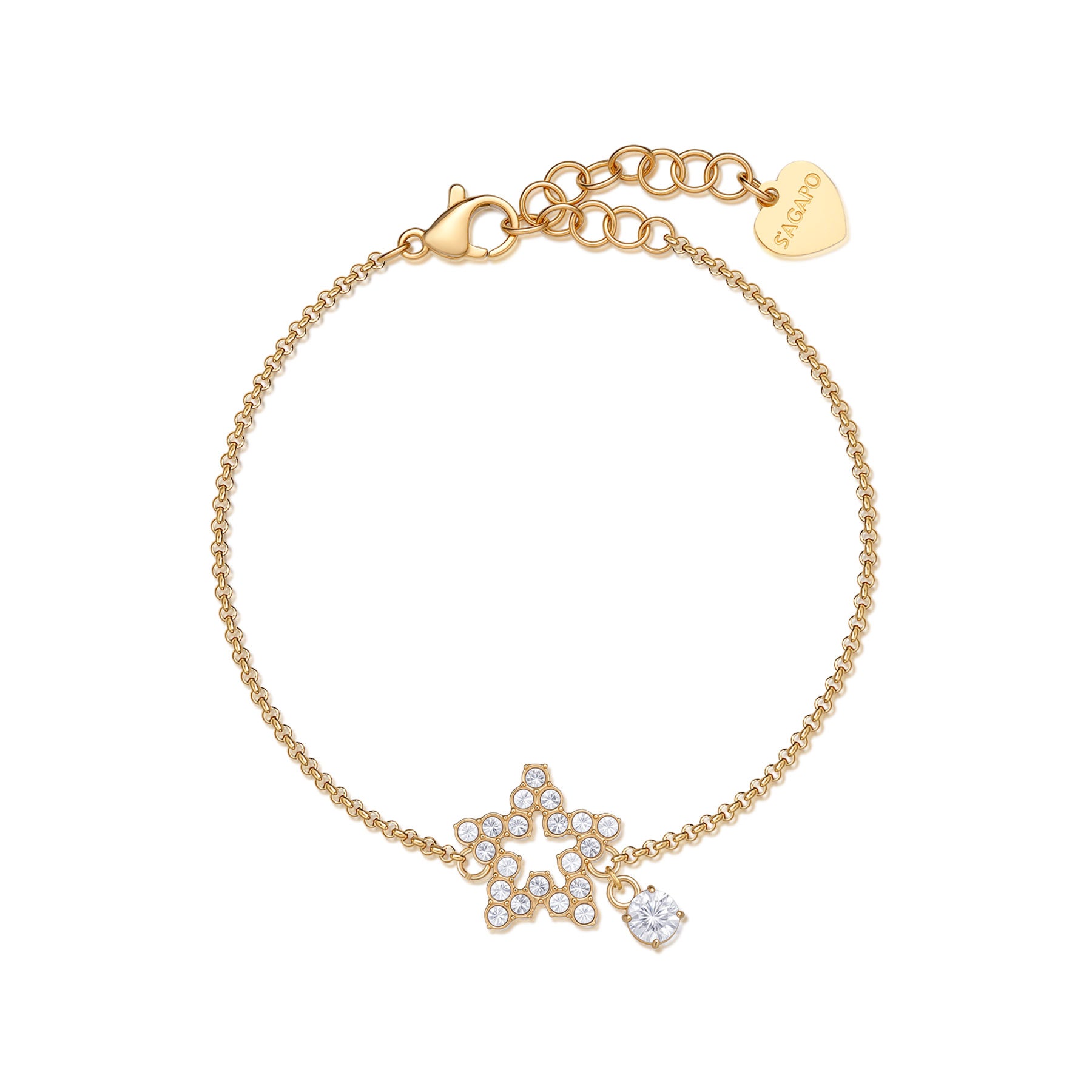 S'Agapõ Bracciale TWINKLE - TWINKLE - Acciaio