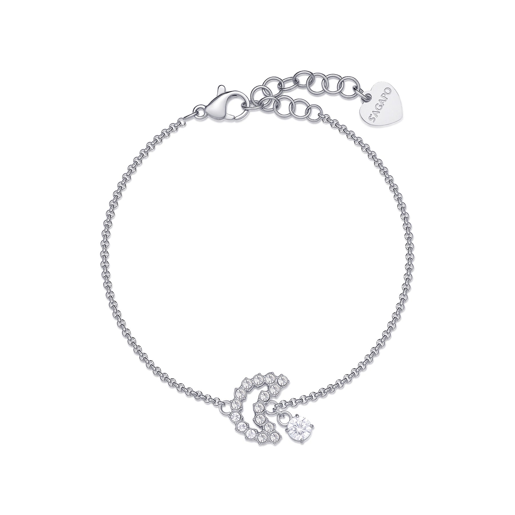 S'Agapõ Bracciale TWINKLE - TWINKLE - Acciaio