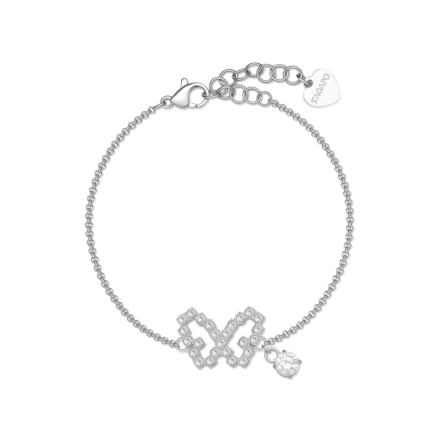S'Agapõ Bracciale TWINKLE - TWINKLE - Acciaio