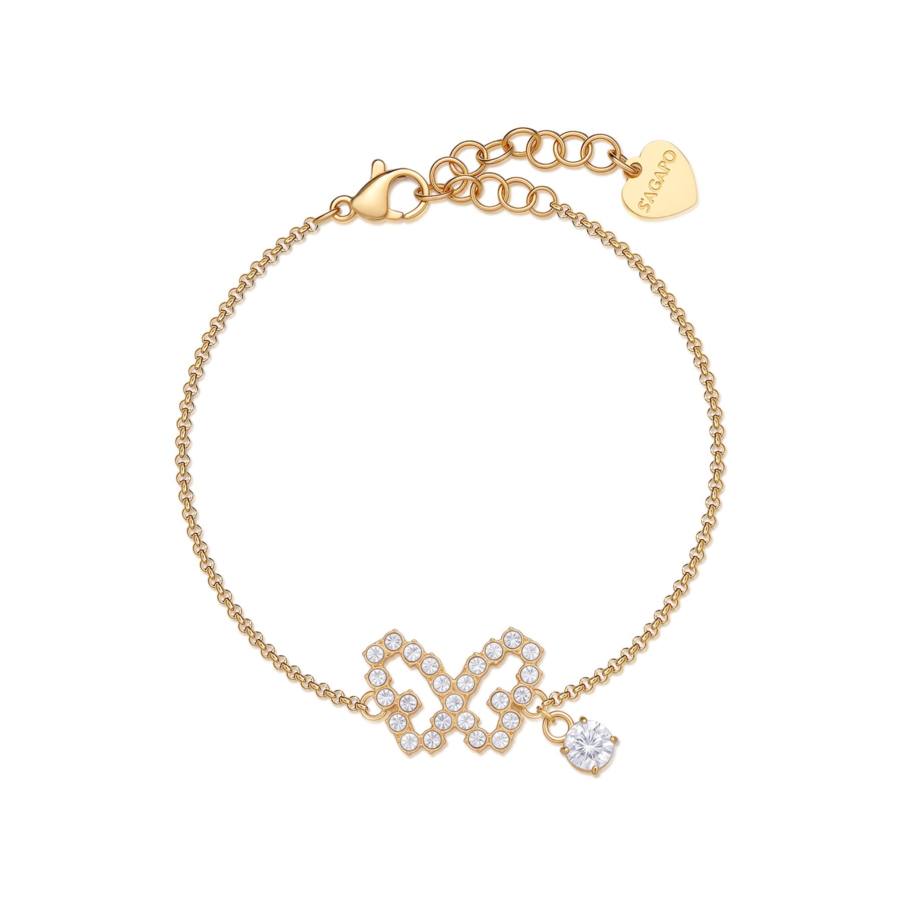 S'Agapõ Bracciale TWINKLE - TWINKLE - Acciaio